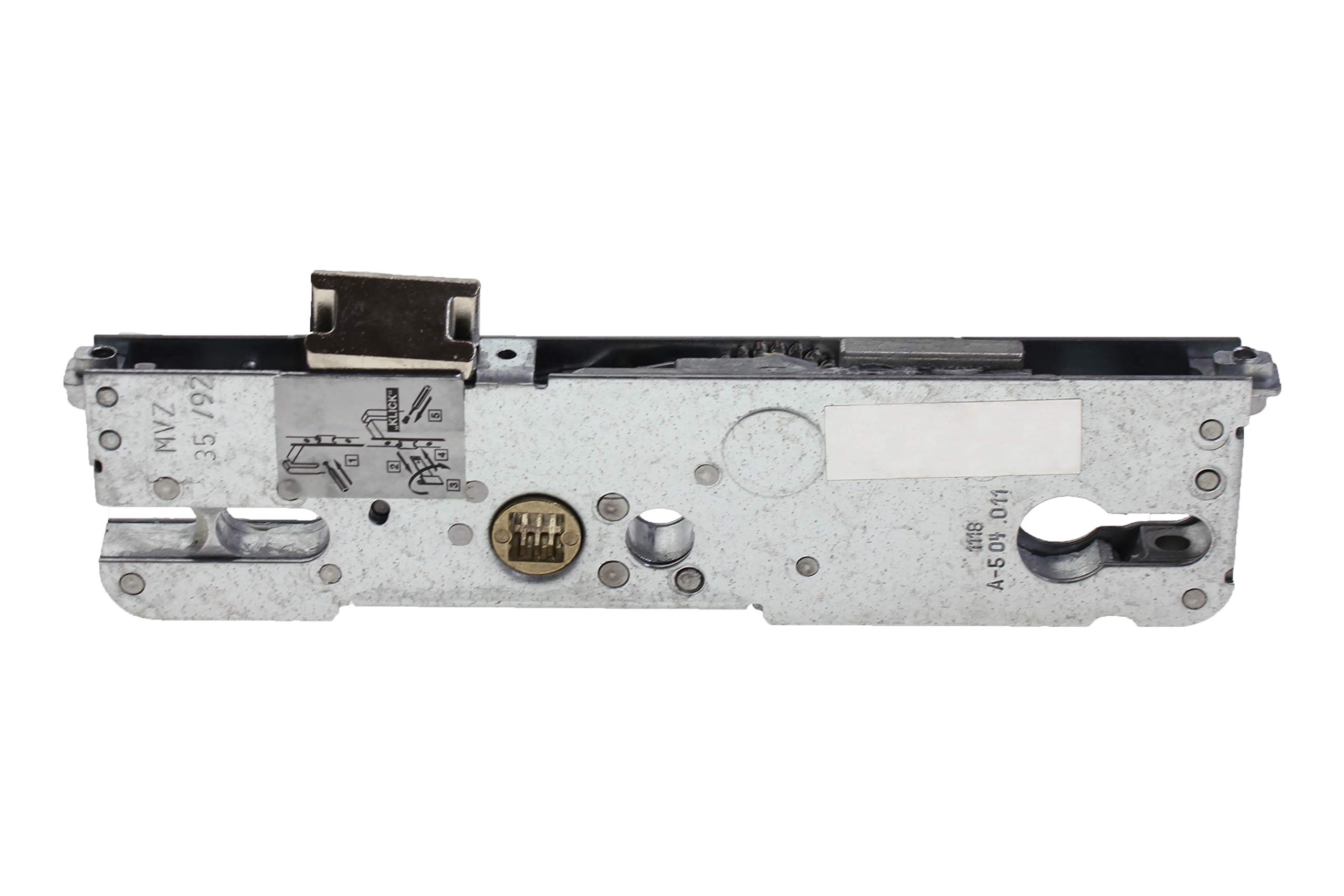 Smart C500 Electronic Door Lock - Silver, Keyless Entry with Fingerprint & Bluetooth, Weatherproof for Home & Office Security (Indoor/Outdoor Use)