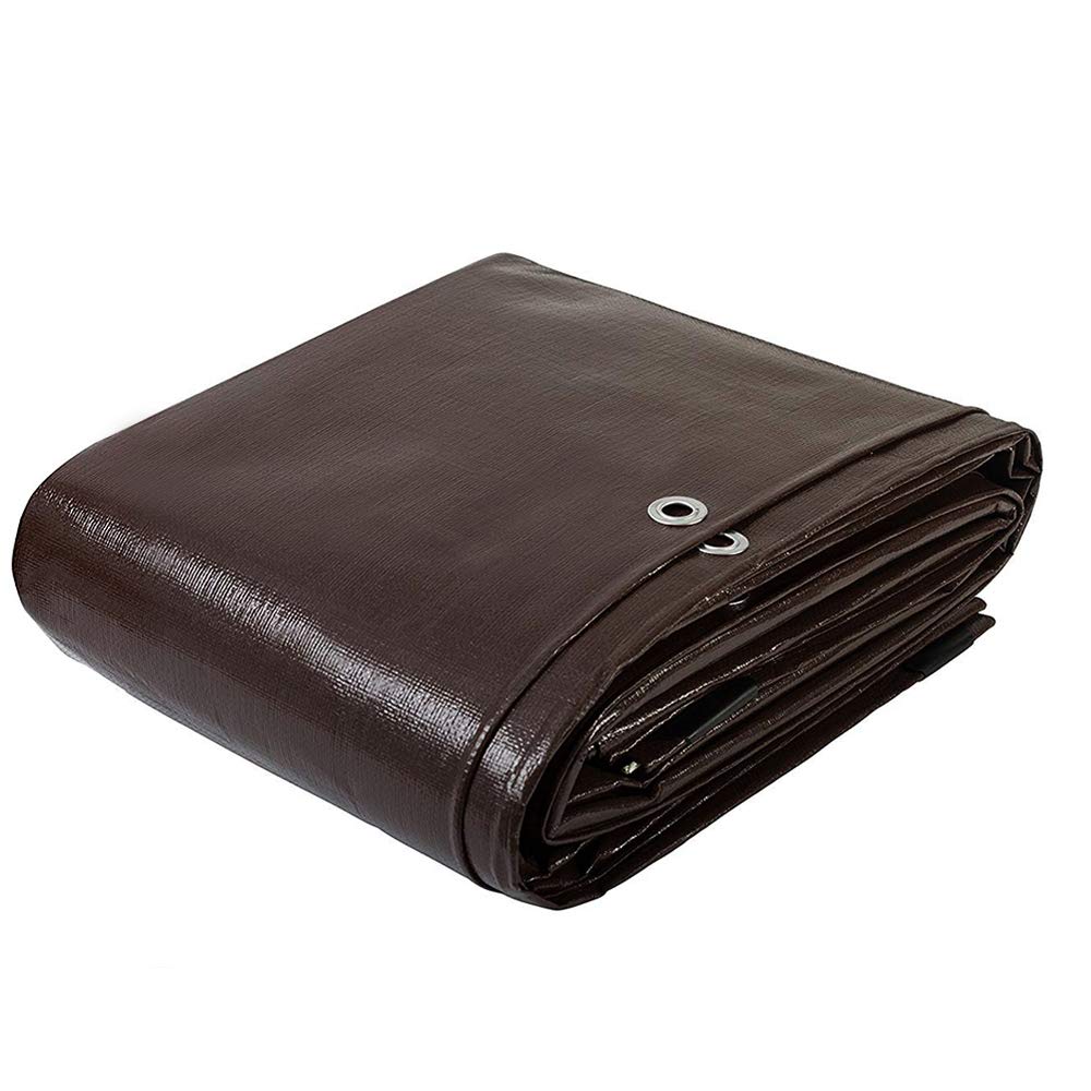 16 Mil 30x30FT Heavy Duty Waterproof Tarp Cover - UV & Rip Resistant, Reinforced Edges - Multi-Purpose Tarpaulin for Boat, RV, Canopy, Camping Tent, Shelter - Perfect for Outdoor Adventures, Construction Sites & Emergency Protection