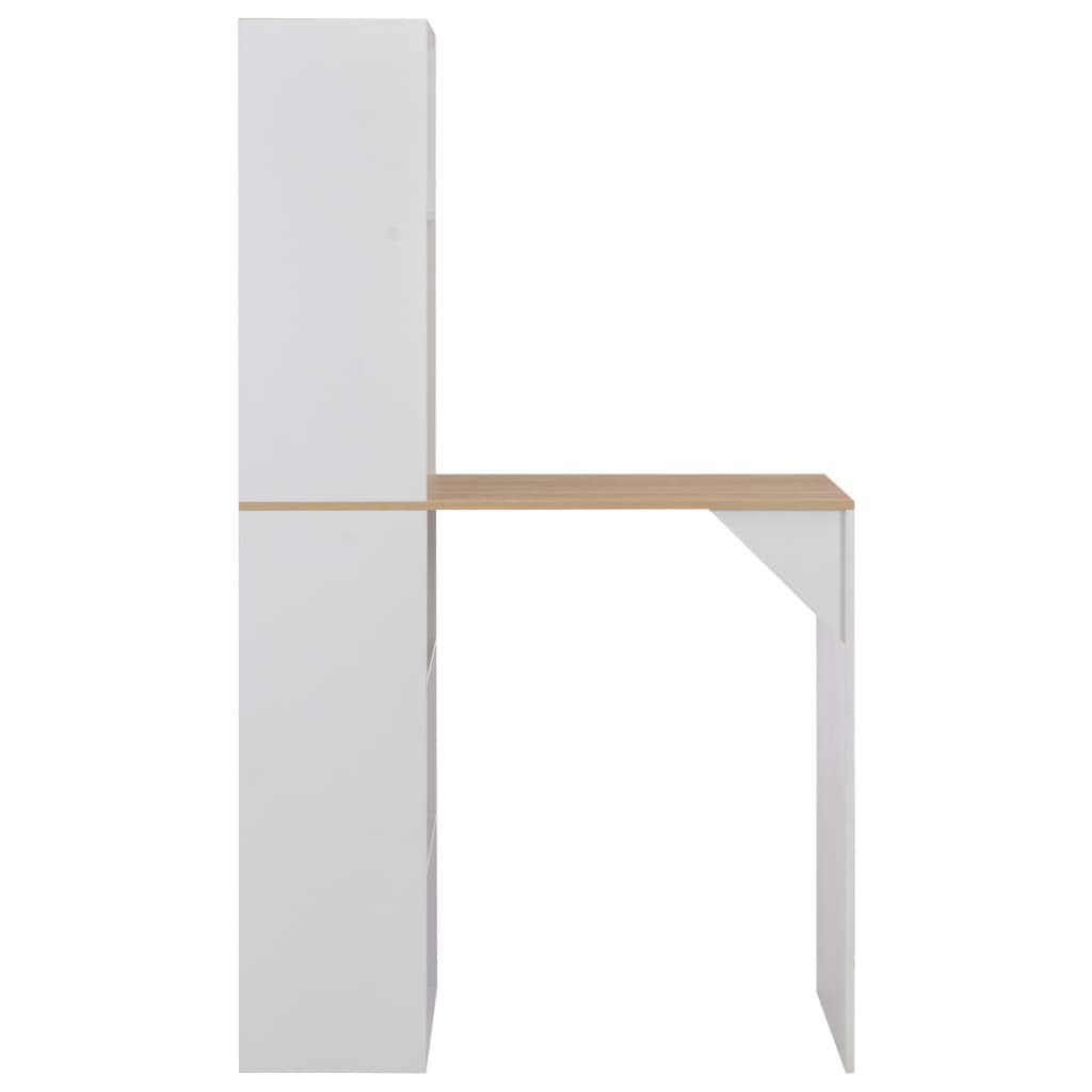 Modern Wine Cabinet & Bar Cabinet with Storage - Chipboard Sideboard Table for Kitchen & Dining Room - Perfect for Wine Display, Glassware Storage & Entertaining Guests