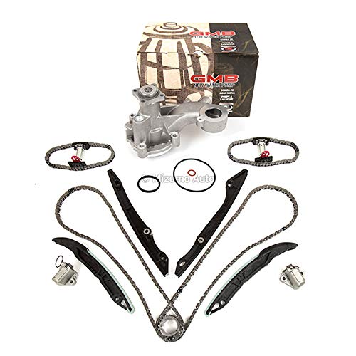 Mizumo Auto MA-4216911376 Timing Chain Kit with Water Pump - Compatible with 2011-2014 Ford F150 & Mustang 5.0L 4-Bolt Pulley - Engine Repair & Maintenance for Smooth Performance