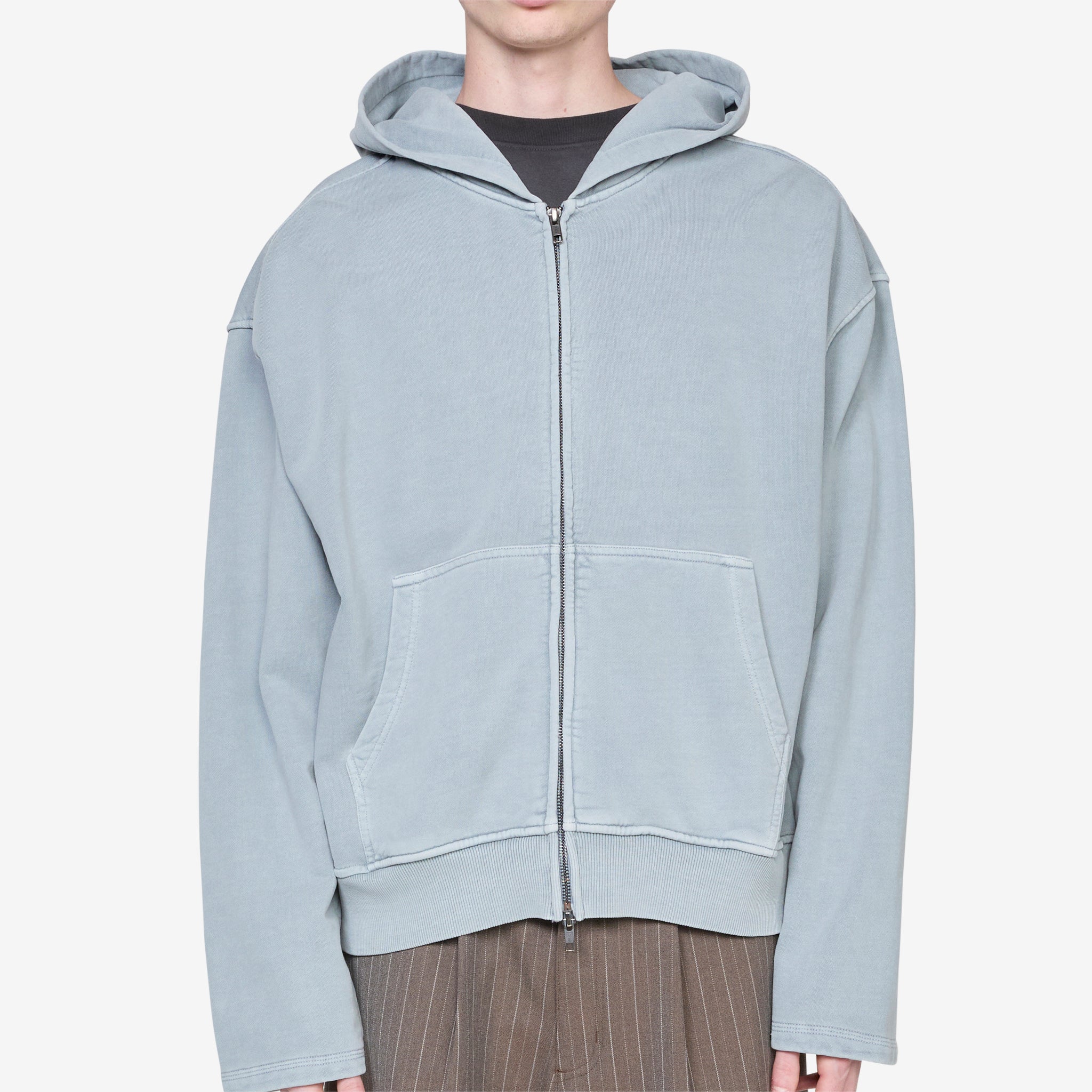 Steel Zip-Up Hoodie for Men & Women - Comfortable & Stylish Pullover Jacket for Casual Wear, Gym, and Outdoor Activities