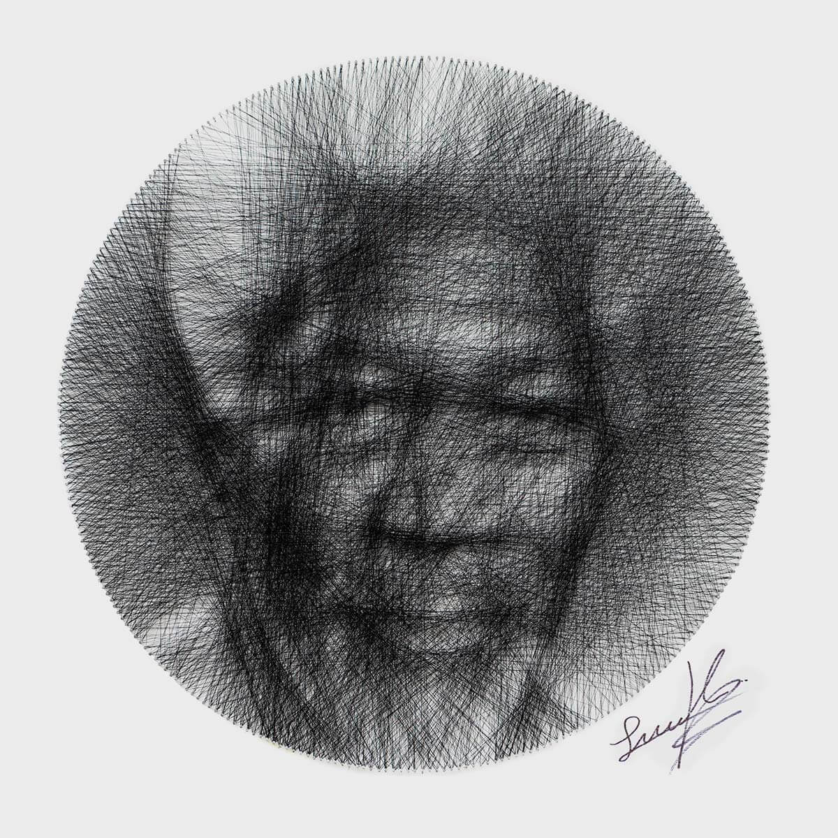 Morgan Freeman Nails Thread Panel - Premium Nail Art Decoration for DIY Manicures & Salon Use | Perfect for Home, Parties, and Special Events