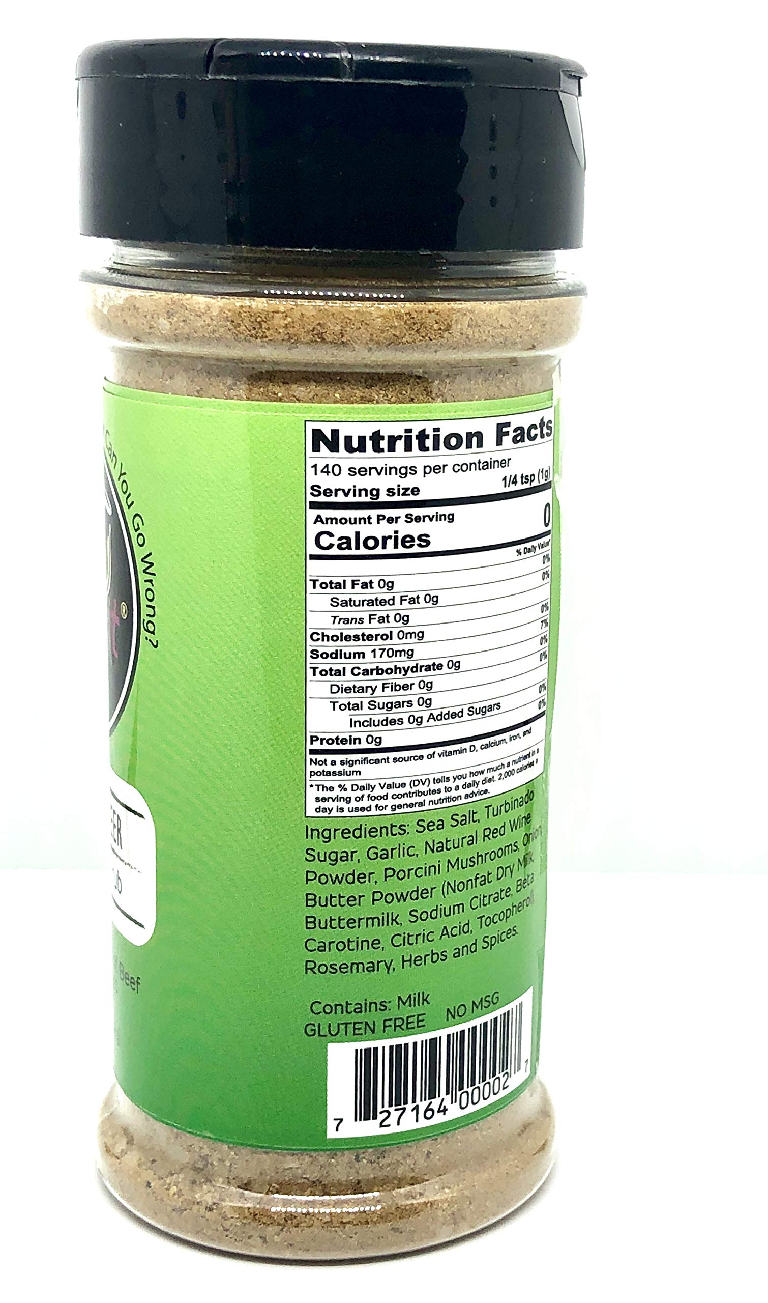 Wine It SAVORY STEER Seasoning & Rub - Premium Meat Spice Blend for Beef, Game, Tuna, Salmon & Chicken | Perfect for Grilling, BBQ, Roasting & Home Cooking