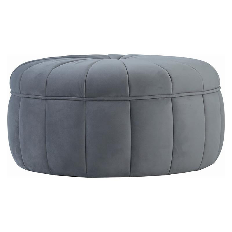 Premium PROBE Ottoman 87cm - Soft Grey Storage Footstool for Living Room, Bedroom & Home Decor | Comfortable Seating & Extra Storage Space