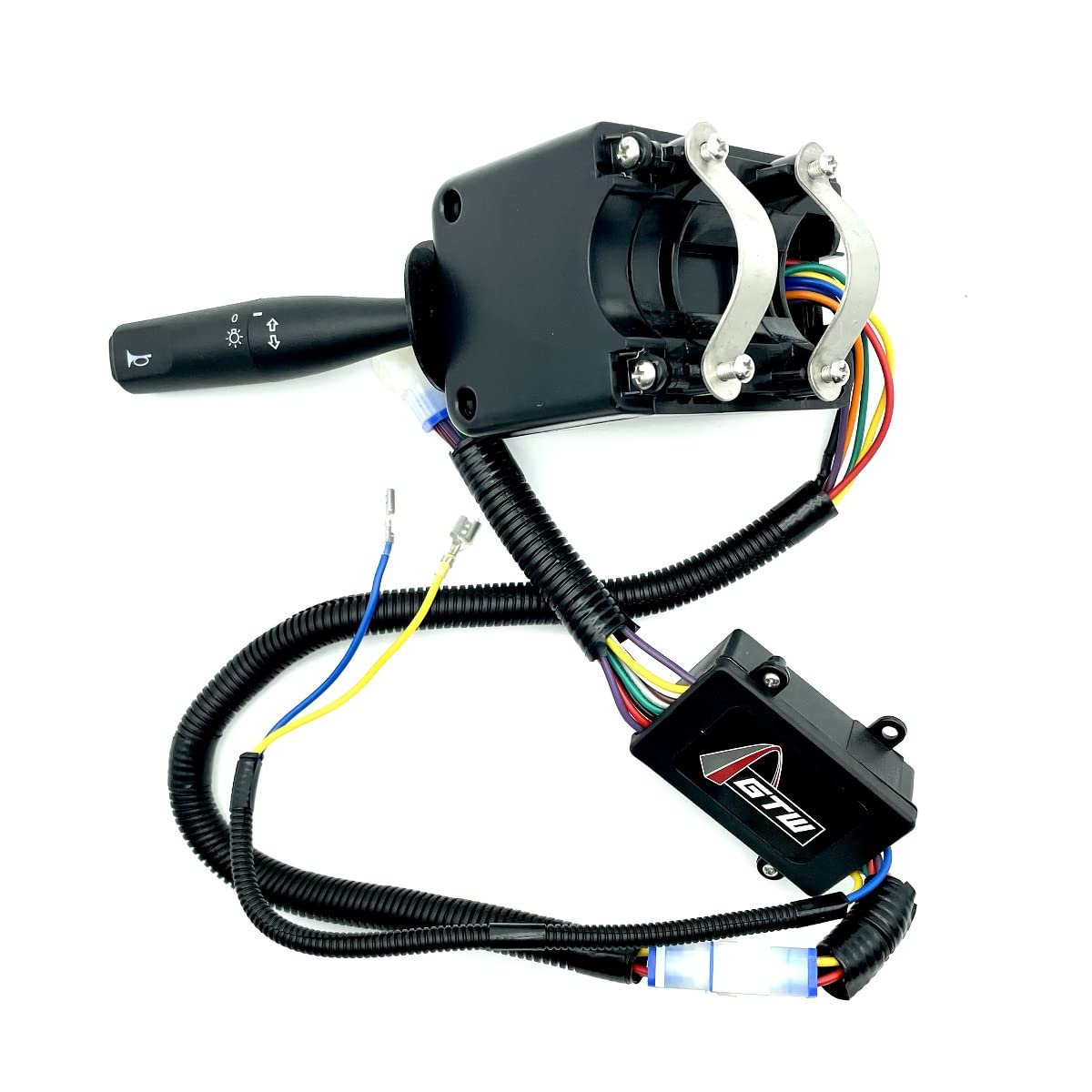 GTW Golf Cart Turn Signal & Horn Upgrade Kit with Brake Switch Pad - 9-Pin Connector Light Kit for EZGO, Club Car & Yamaha | Safe Night Driving & Neighborhood Cruising