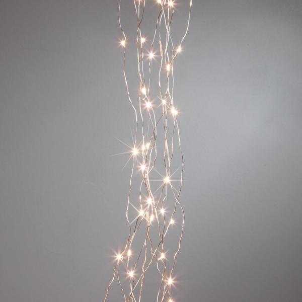 20 Pack Battery Operated LED Micro Christmas Lights - Warm White Mini String Lights for Indoor/Outdoor Holiday Decor, Wedding, Party, Tree, Window, DIY Crafts