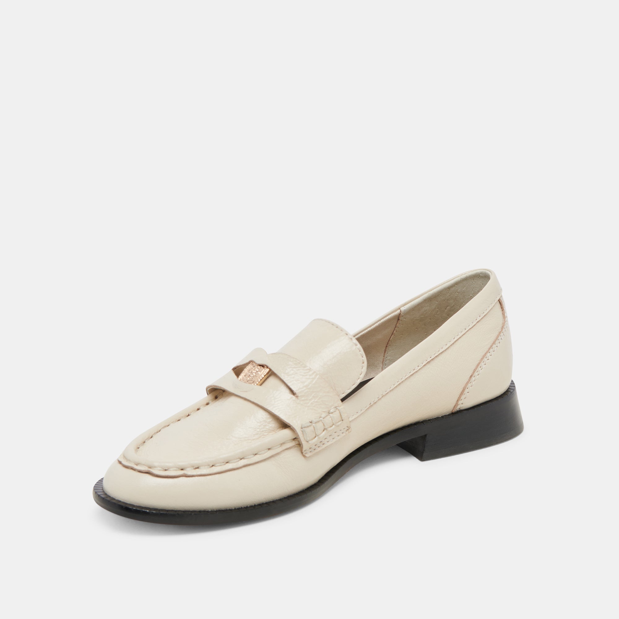HILLY Loafers for Women - Comfortable Ivory Coin Slip-On Shoes - Perfect for Office, Casual Wear & Travel