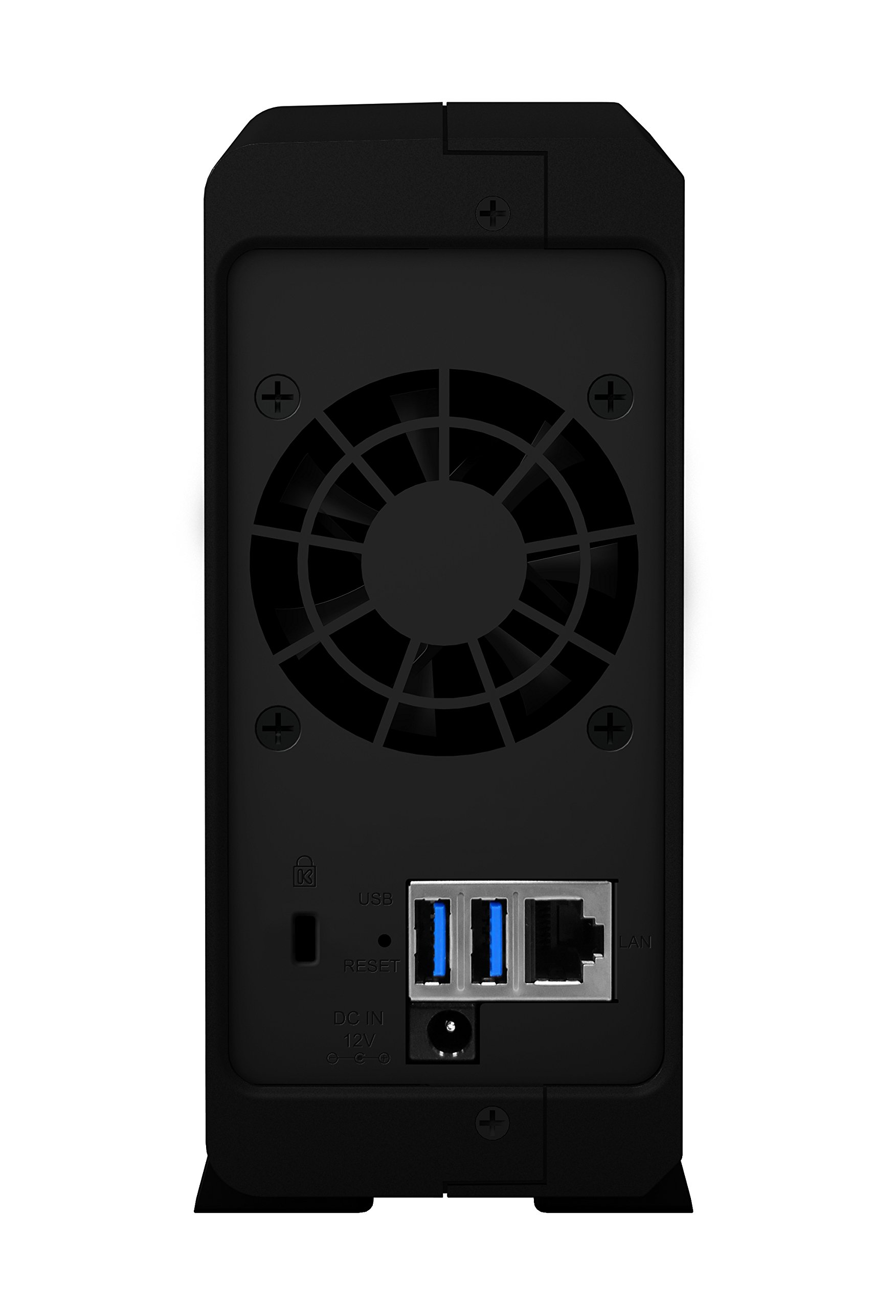 Synology DS118 1-Bay Desktop NAS Storage Enclosure - High-Performance Network Attached Storage for Home & Small Office Data Backup, Media Streaming & File Sharing