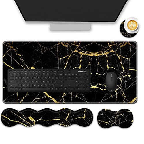 Black Gold Marble