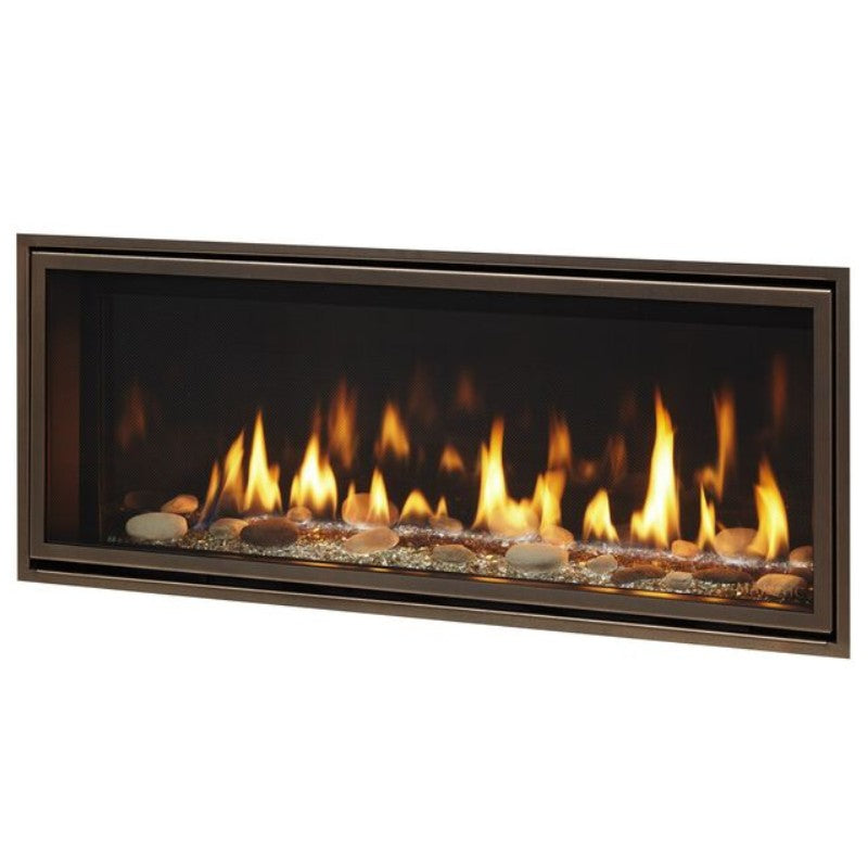 Majestic Echelon II 48-Inch Linear Direct Vent Gas Fireplace - ECHEL48IN | Modern Home Heating Solution for Living Rooms & Patios