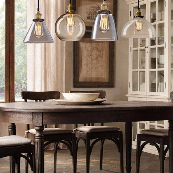 Dixie Pendant Light - Modern Farmhouse Ceiling Lighting Fixture for Kitchen Island, Dining Room & Bedroom Decor