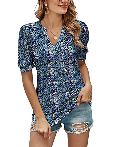 Floral/Blue
