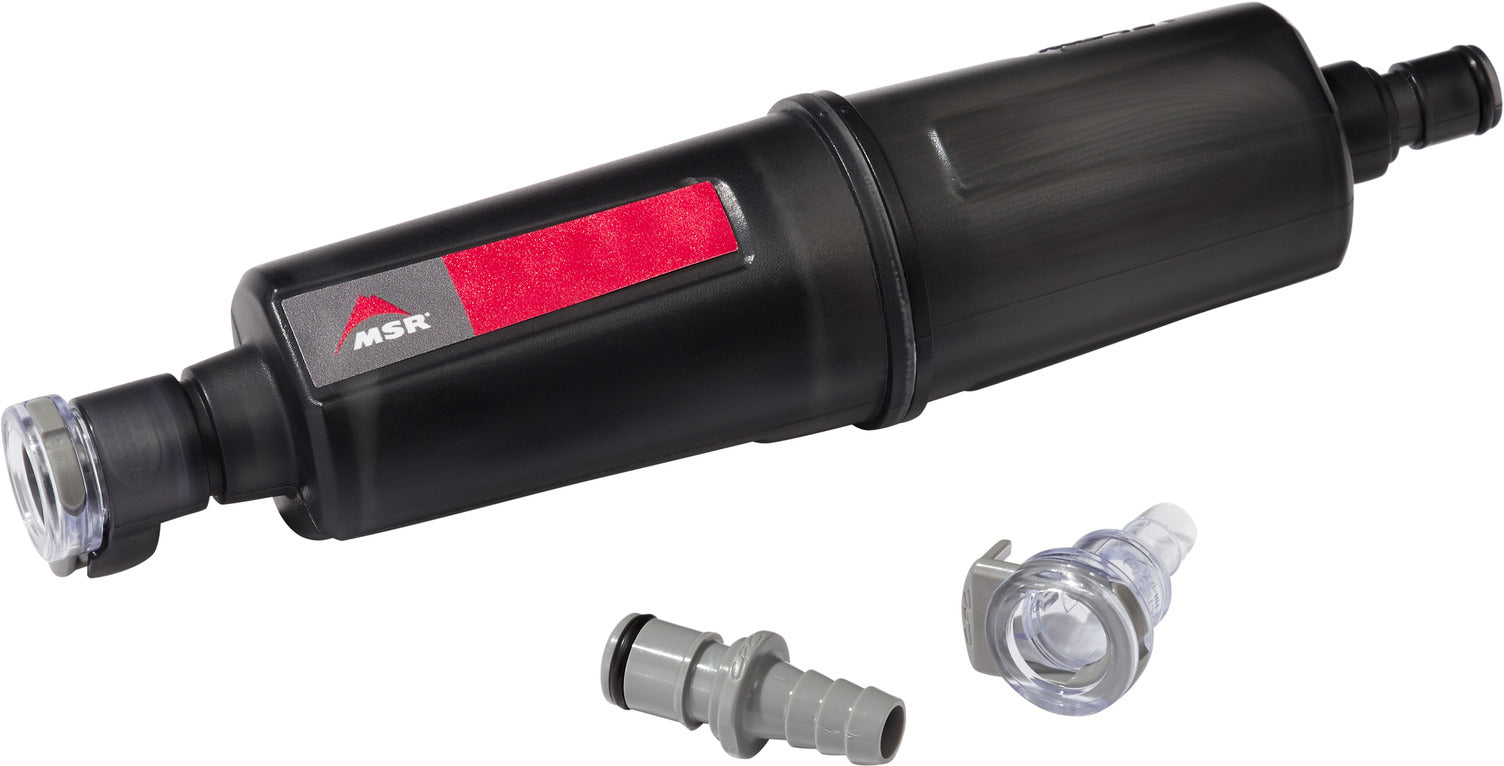 MSR Thru Link Inline Water Filter - Portable Backpacking & Hiking Water Purification System for Camping, Travel, and Emergency Preparedness