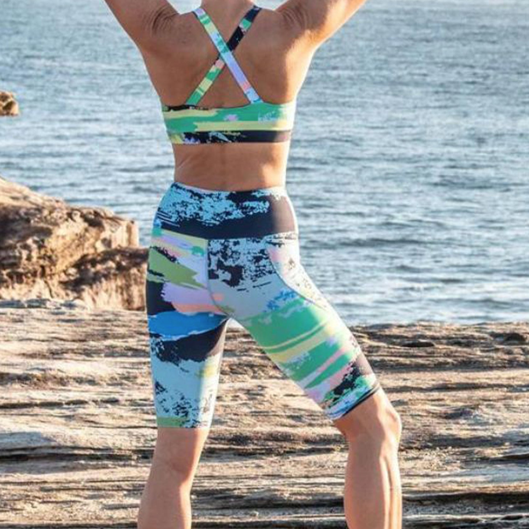 Women's Warrioress Recycled Shorts - Eco-Friendly Activewear for Yoga, Running & Outdoor Adventures