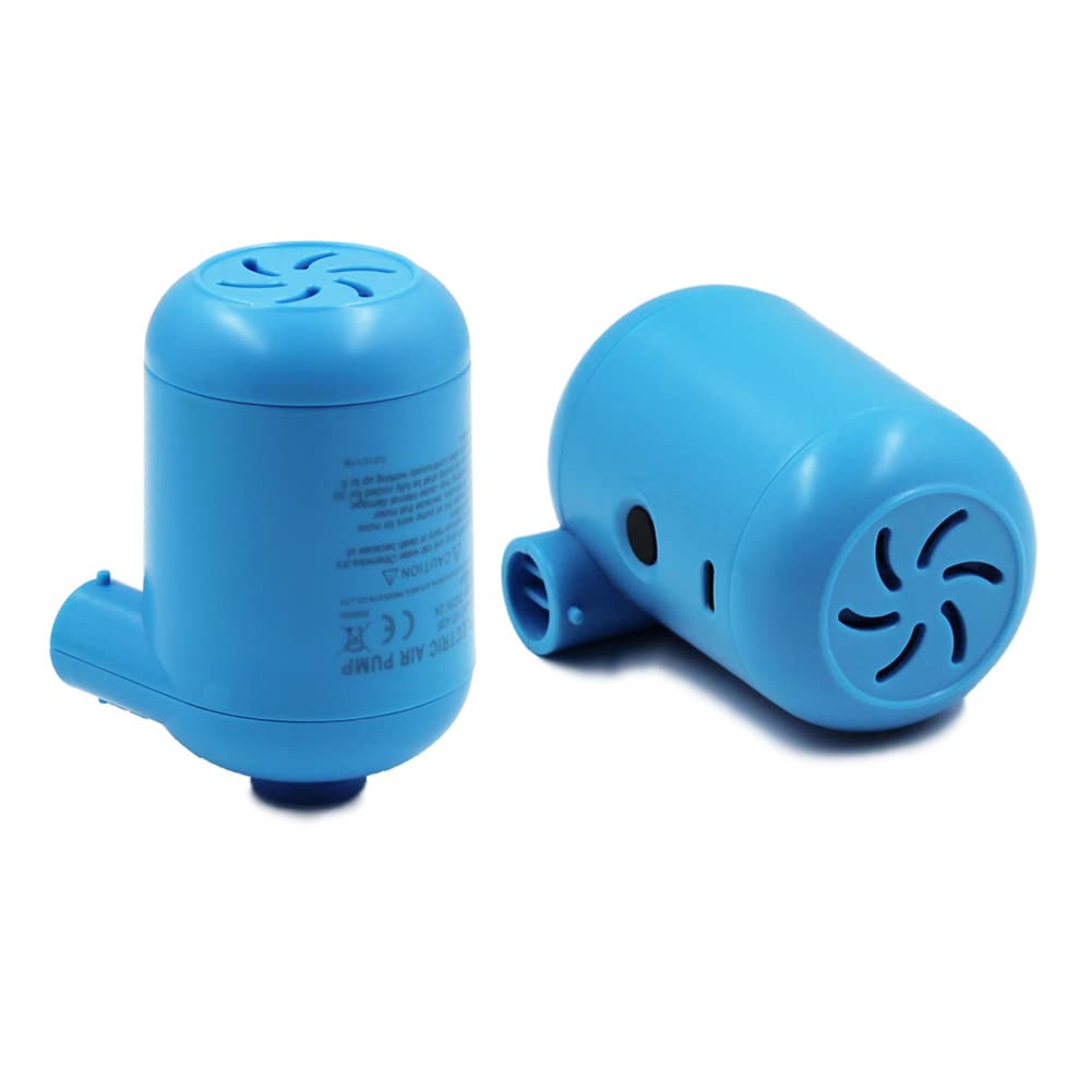 Lixada 2200Pa USB Electric Air Pump DC 5V Portable Air Compressor with 4 Nozzles - Fast Inflation for Air Mattress, Pool Floats, Inflatables - Perfect for Camping, Travel, Beach & Outdoor Activities