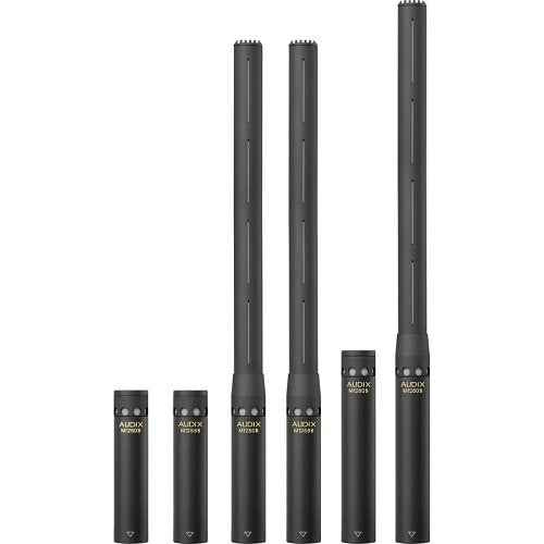 Audix MB8450 84 Carbon Fiber Boom Microphone Kit with M1250B Mic, Clutch & Cable | 18-52V Phantom Power | Black | Perfect for Podcasting, Broadcasting & Studio Recording