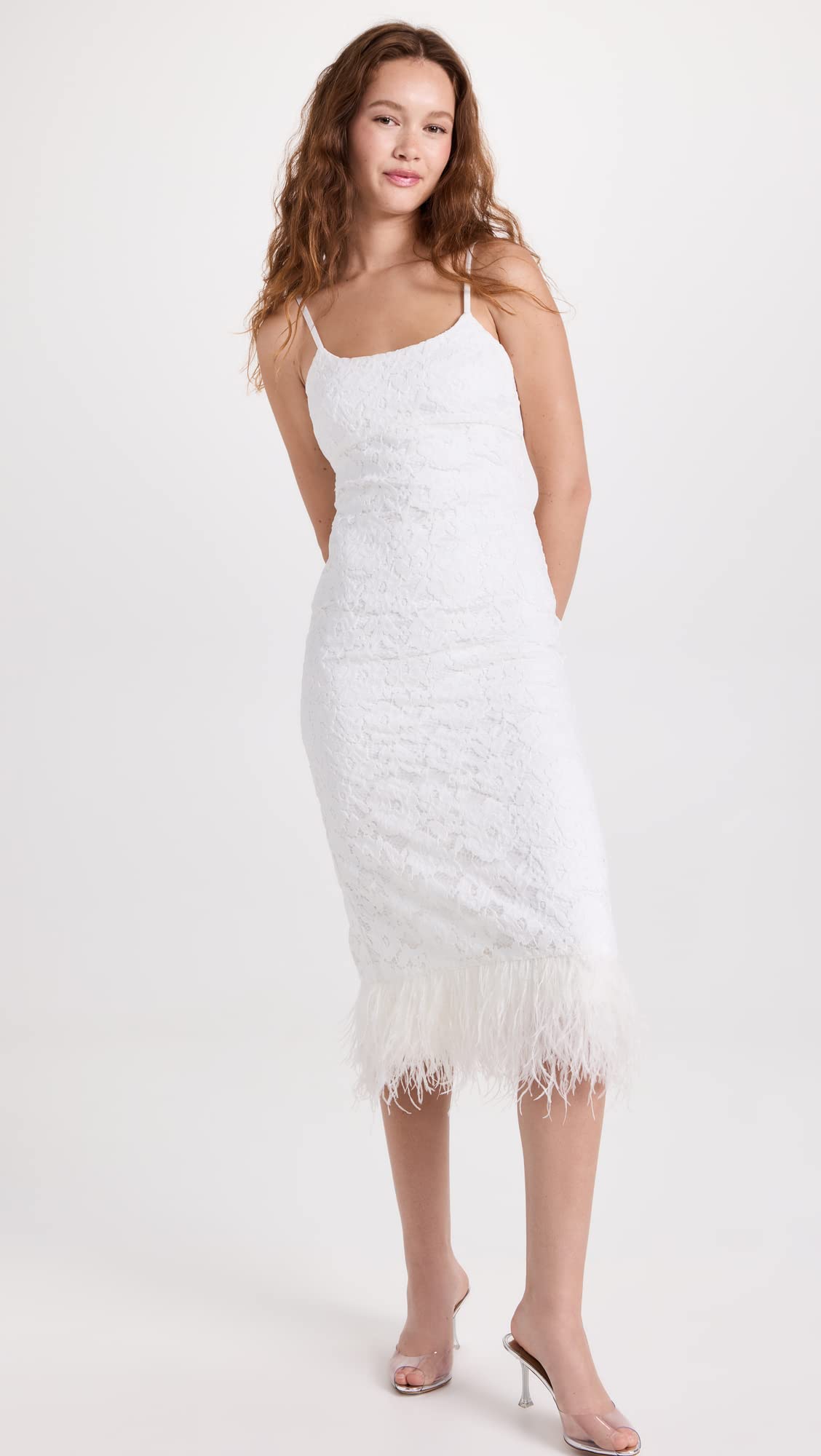 LIKELY Women's Midi Mari Dress - Flowy Boho Summer Dress with Puff Sleeves, Perfect for Beach Vacations, Date Nights & Casual Outings