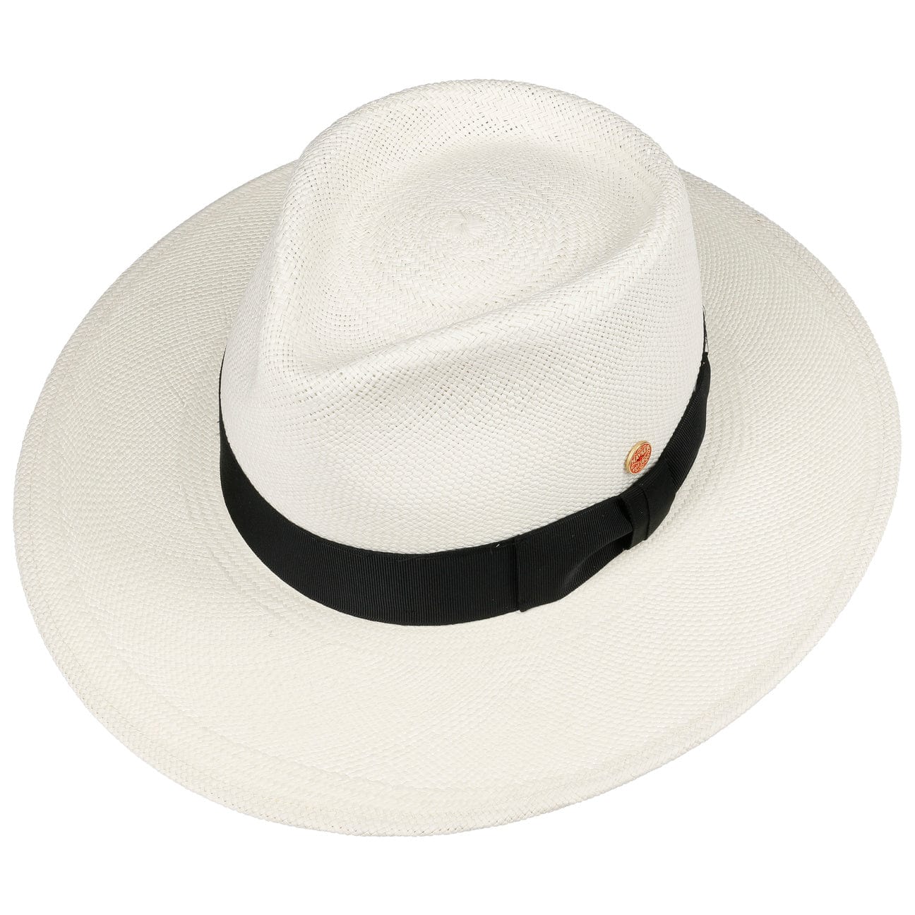Mayser Nizza Panama Hat for Men & Women - Lightweight Breathable Straw Summer Hat for Beach, Travel, and Outdoor Activities