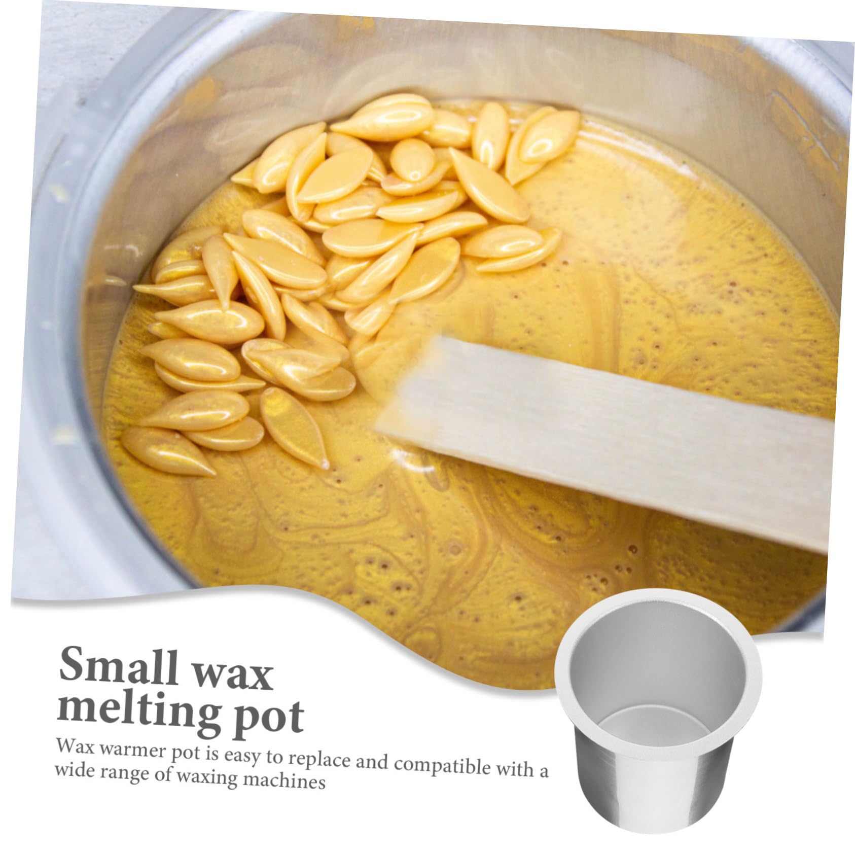 Premium Aluminum Wax Melting Pot for Candle Making & Hair Removal - Smooth, Safe & Durable Wax Warmer with Burner - Perfect for DIY Candles, Waxing Kits & Home Spa Treatments