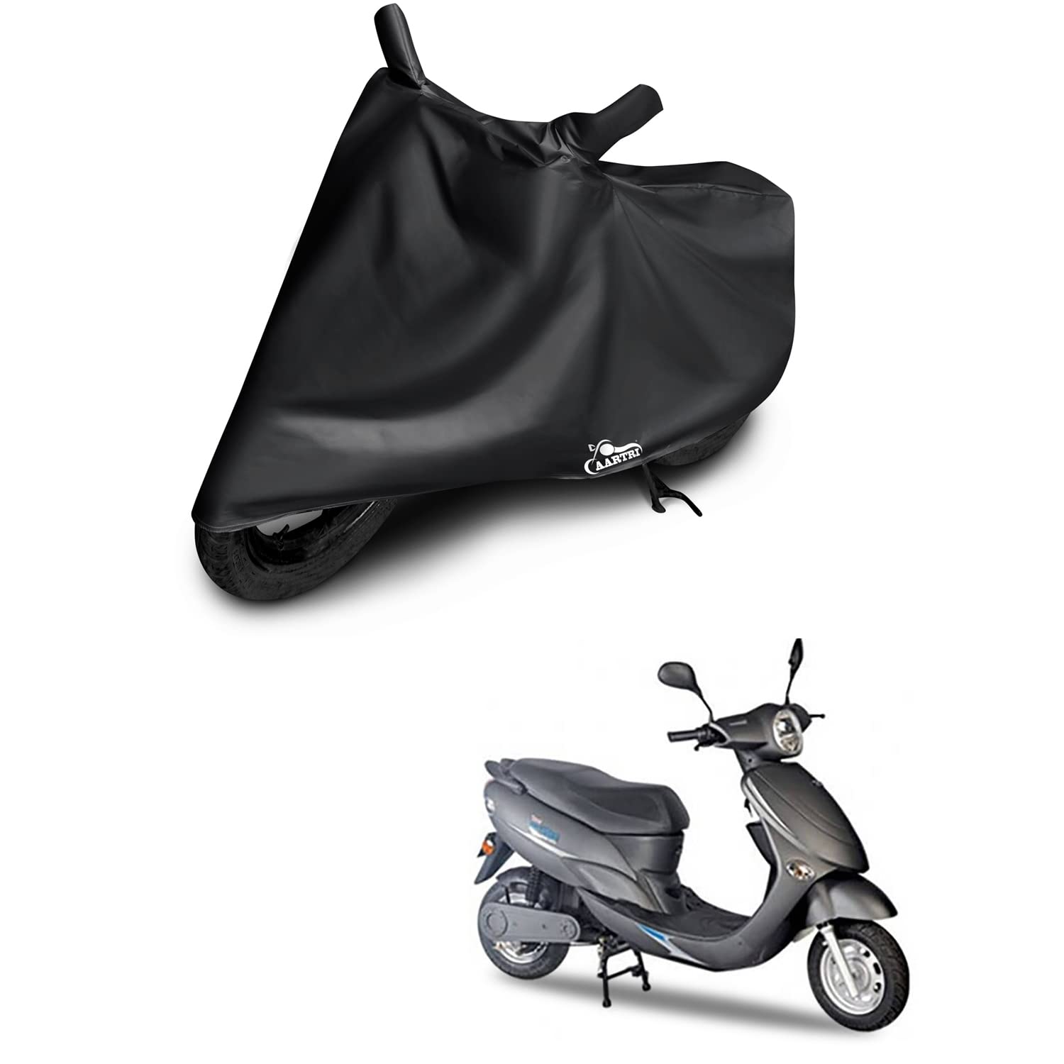 **DROHAR UV Protection Dustproof Body Cover for Avon E Star 2022 (BS-2,3,4,6) - Waterproof Motorcycle Cover, All-Weather Use for Outdoor Parking & Storage (Black)**