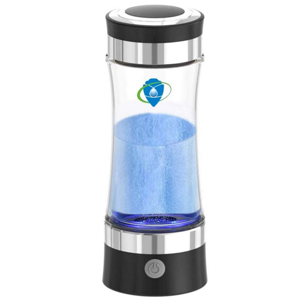 HEN'GMF Hydrogen Rich Water Bottle - Portable Alkaline Hydrogen Water Generator with LED Indicator, USB Rechargeable, Water Filter for Hydration | Perfect for Travel, Gym & Daily Wellness