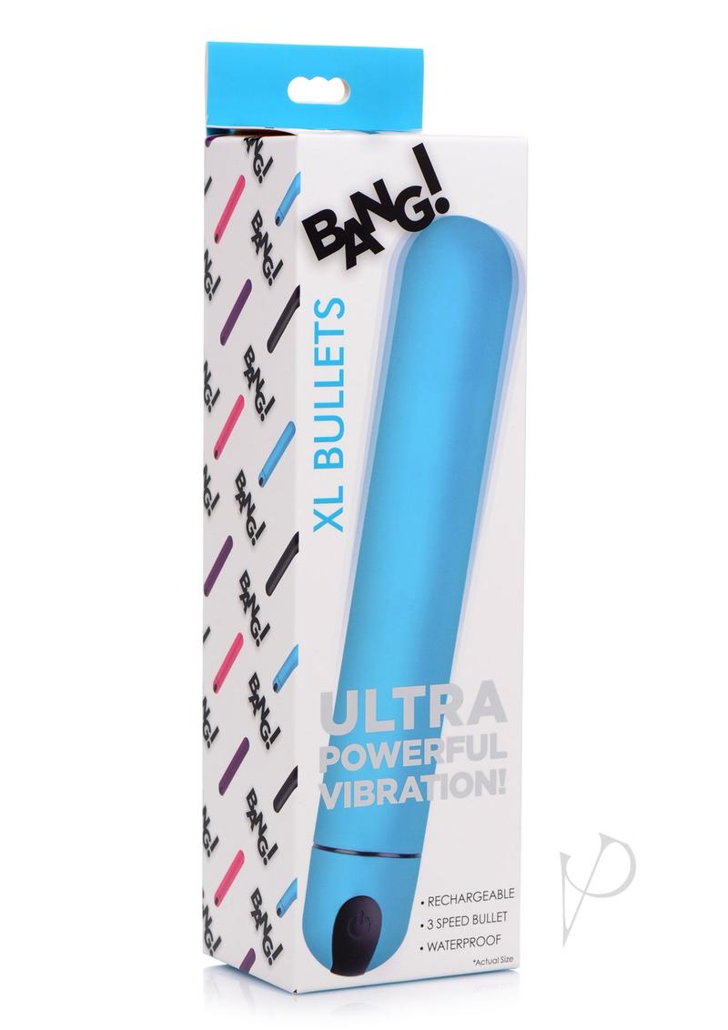 Bang! XL Powerful Vibrating Bullet - Rechargeable Waterproof Adult Toy for Couples & Solo Play - Intense Pleasure for Women & Men - Perfect for Bedroom Fun & Travel