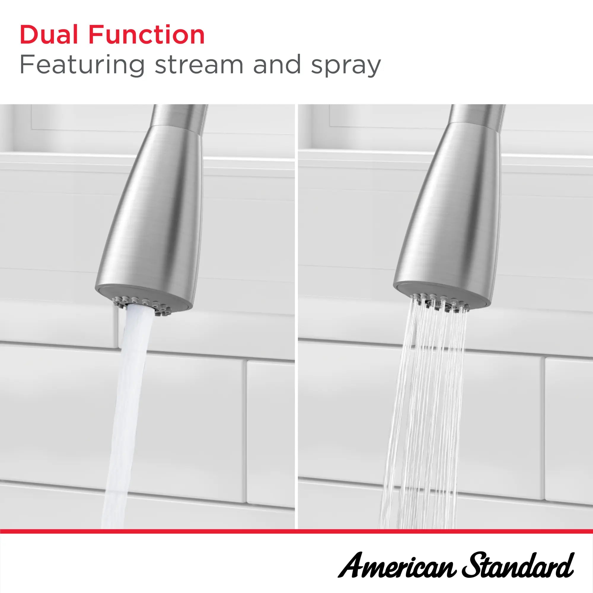 Fairacres® 33 x 22 Inch Stainless Steel Single Bowl Kitchen Sink with 1 Hole Dual Mount and Pull Down Faucet - Perfect for Modern Kitchens, Remodeling & Small Spaces