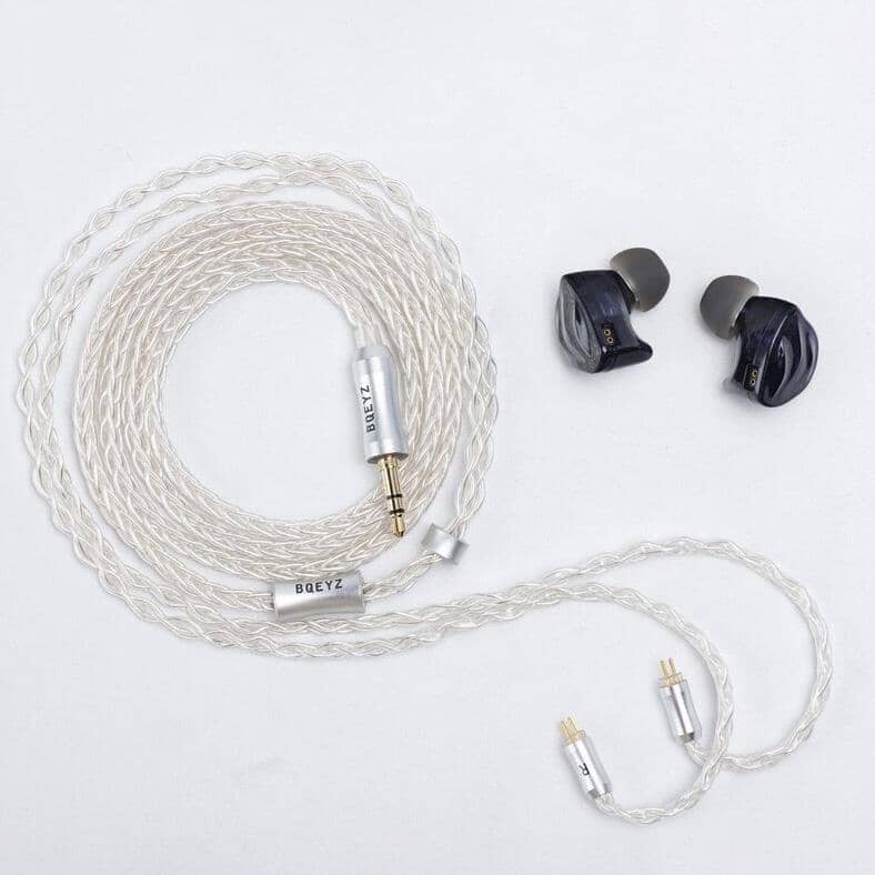 BQEYZ Summer 3 Hybrid Drivers Balanced Armature In-Ear Monitors (IEM) - High Fidelity Sound for Audiophiles, Musicians & Gaming Enthusiasts