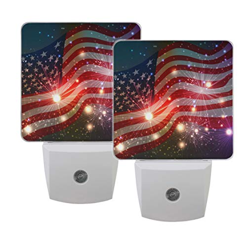 Fireworks American Flag