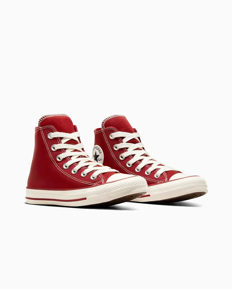 Converse Chuck Taylor All Star High Top Sneakers - Cherry Red Canvas Shoes for Men & Women | Casual, Streetwear & Vintage Style Fashion