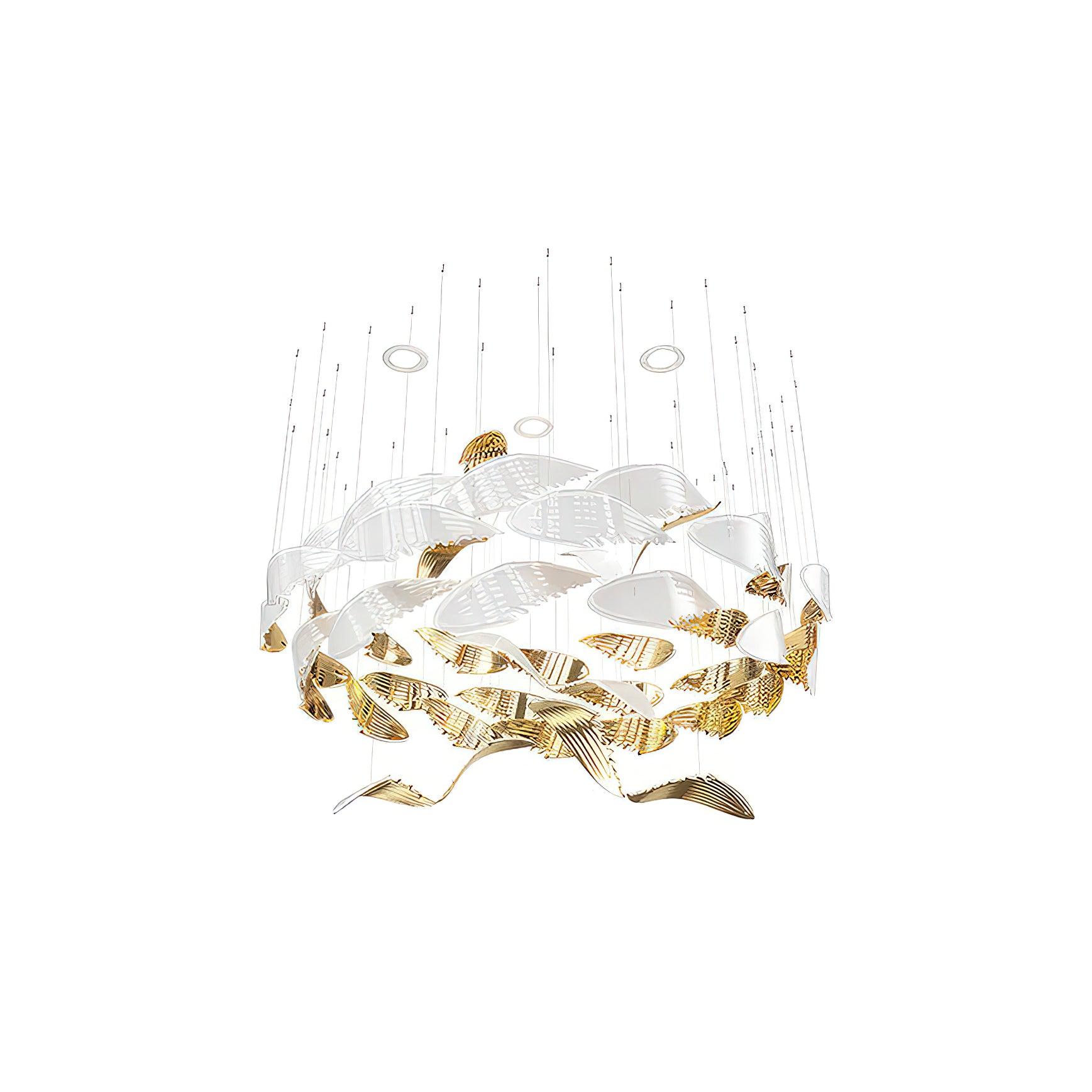 Bennett Chandelier - Elegant Crystal Ceiling Light Fixture for Dining Room, Living Room & Bedroom | Modern Home Decor Lighting