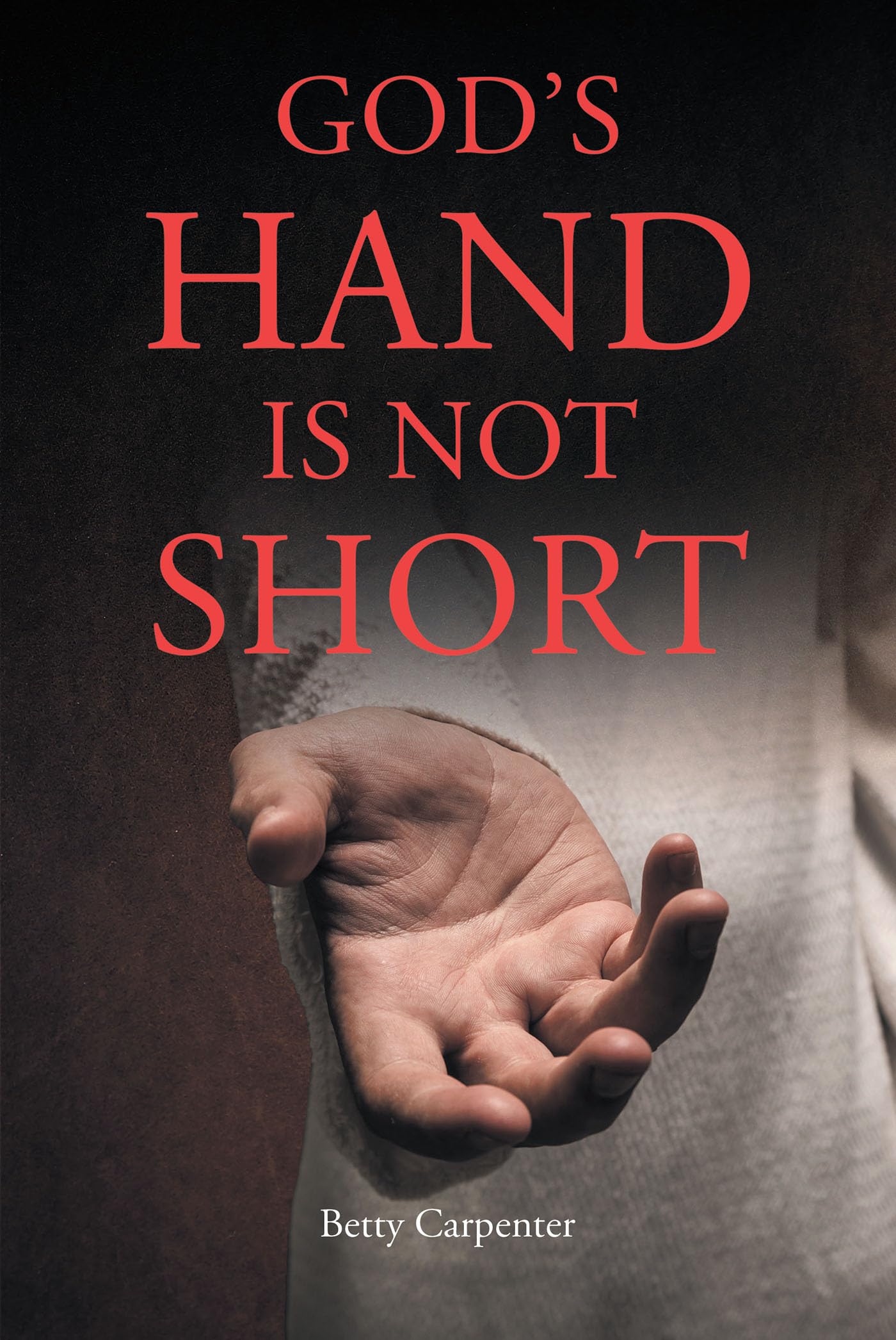 God's Hand Is Not Short - Inspirational Christian Wall Art for Home & Office Decor - Perfect for Living Room, Bedroom, or Church