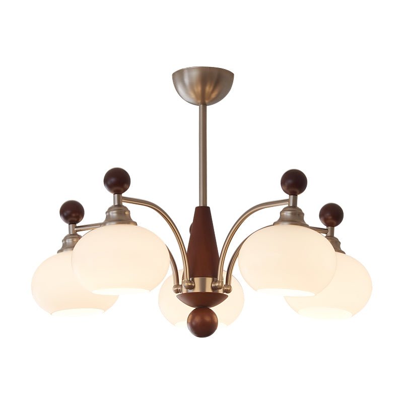 Walnut color & Nickel