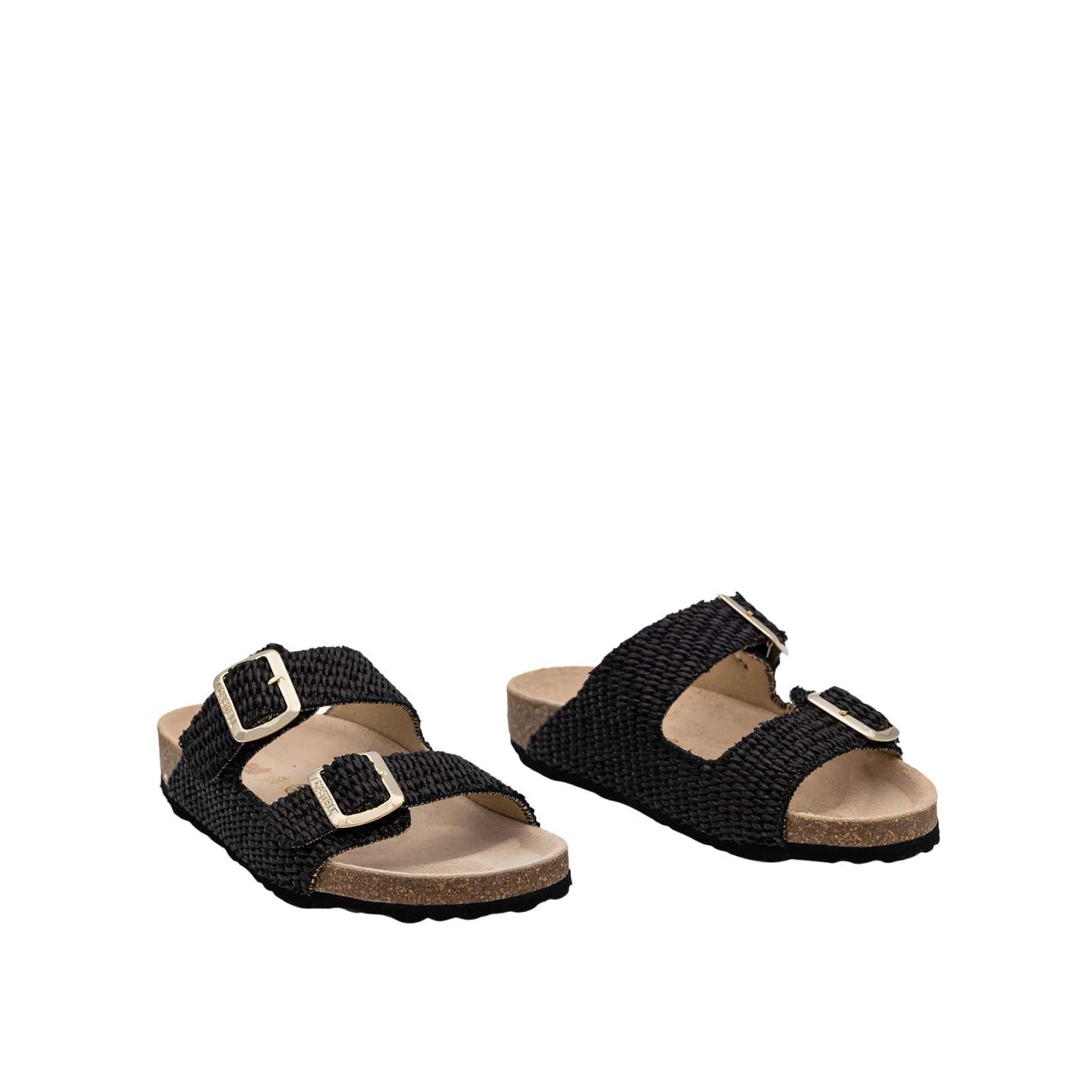 Women's Open Toe Raffia Sandals - Comfortable Summer Beach Shoes for Outdoor Walking & Vacation Wear