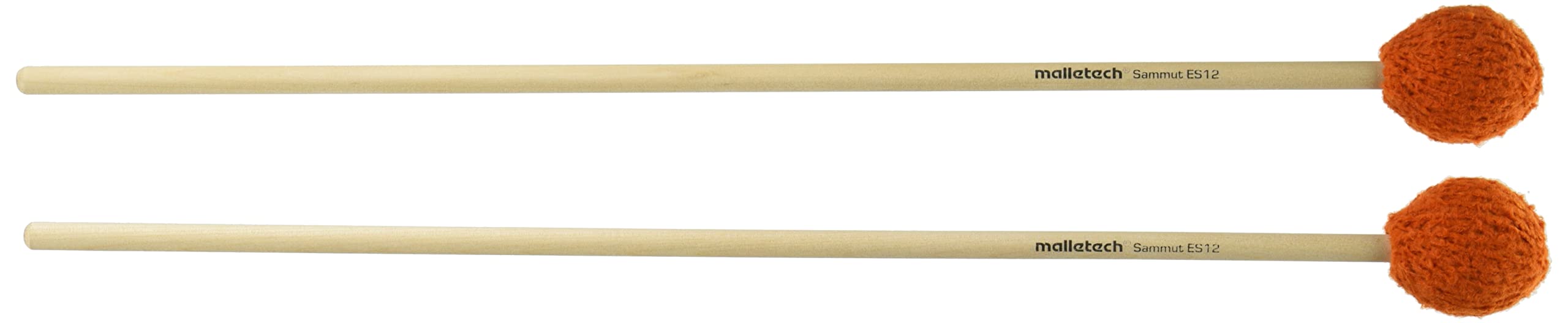 ES12 Eric Sammut Series Marimba Mallets - Soft to Medium-hard Rattan Shaft Mallets for Concert & Practice | Perfect for Professional Performers & Music Students