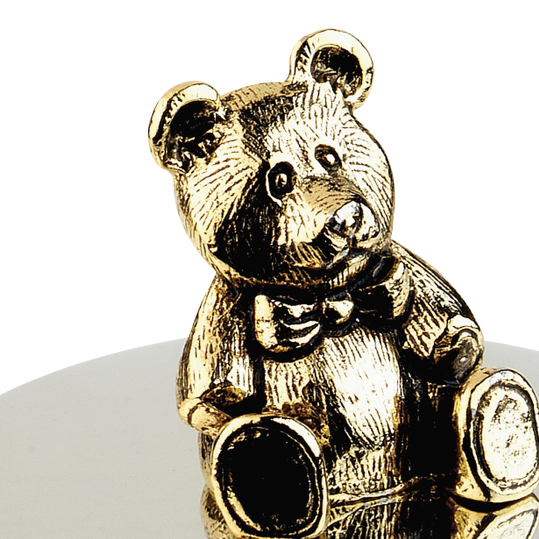 Personalized Teddy Bear Keepsake Box for Baby Memories - Perfect for Christening, First Birthday & Nursery Decor