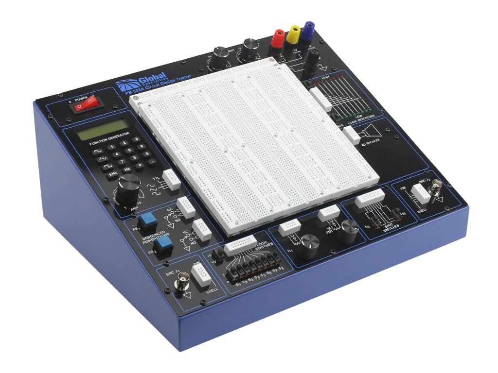 PB 503A Circuit Design Trainer Kit - Electronics Learning & Experiment Board for Students, Engineers | STEM Education, DIY Projects, Classroom Labs