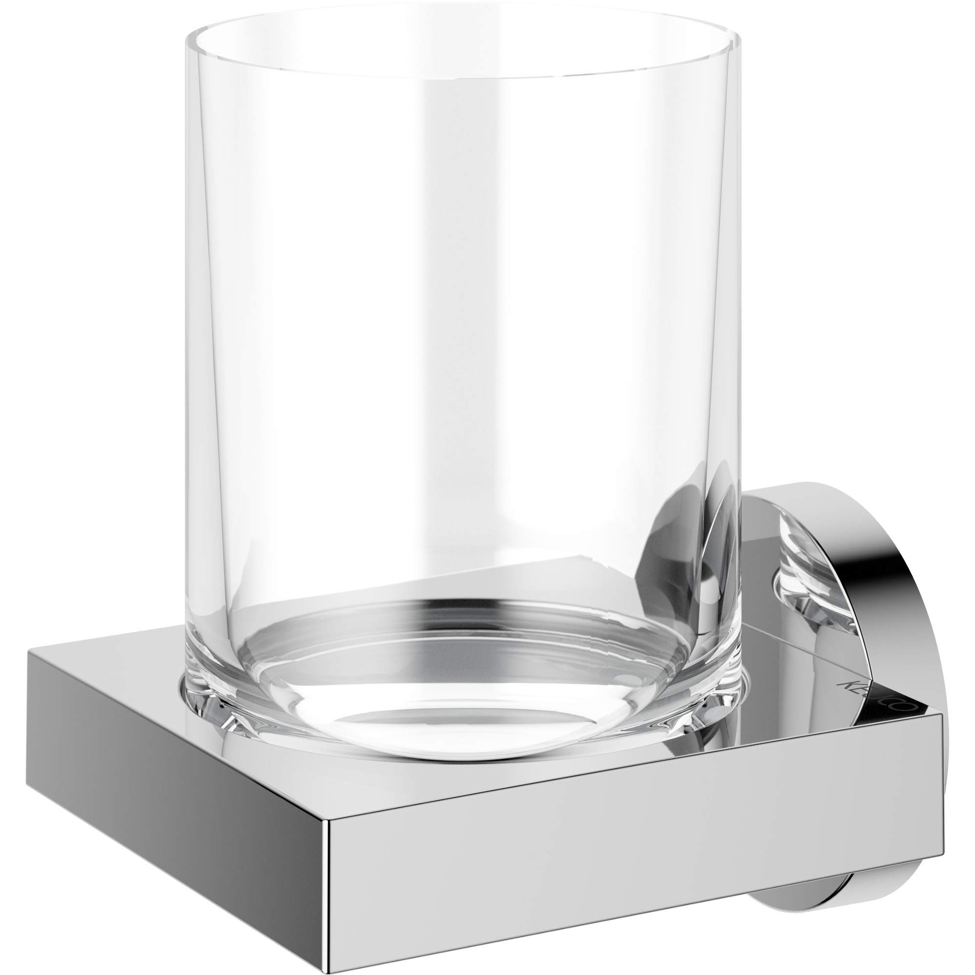 Keuco Edition 90 Tumbler Holder - Premium Polished Chrome Bathroom Accessory for Modern Homes & Luxury Hotels