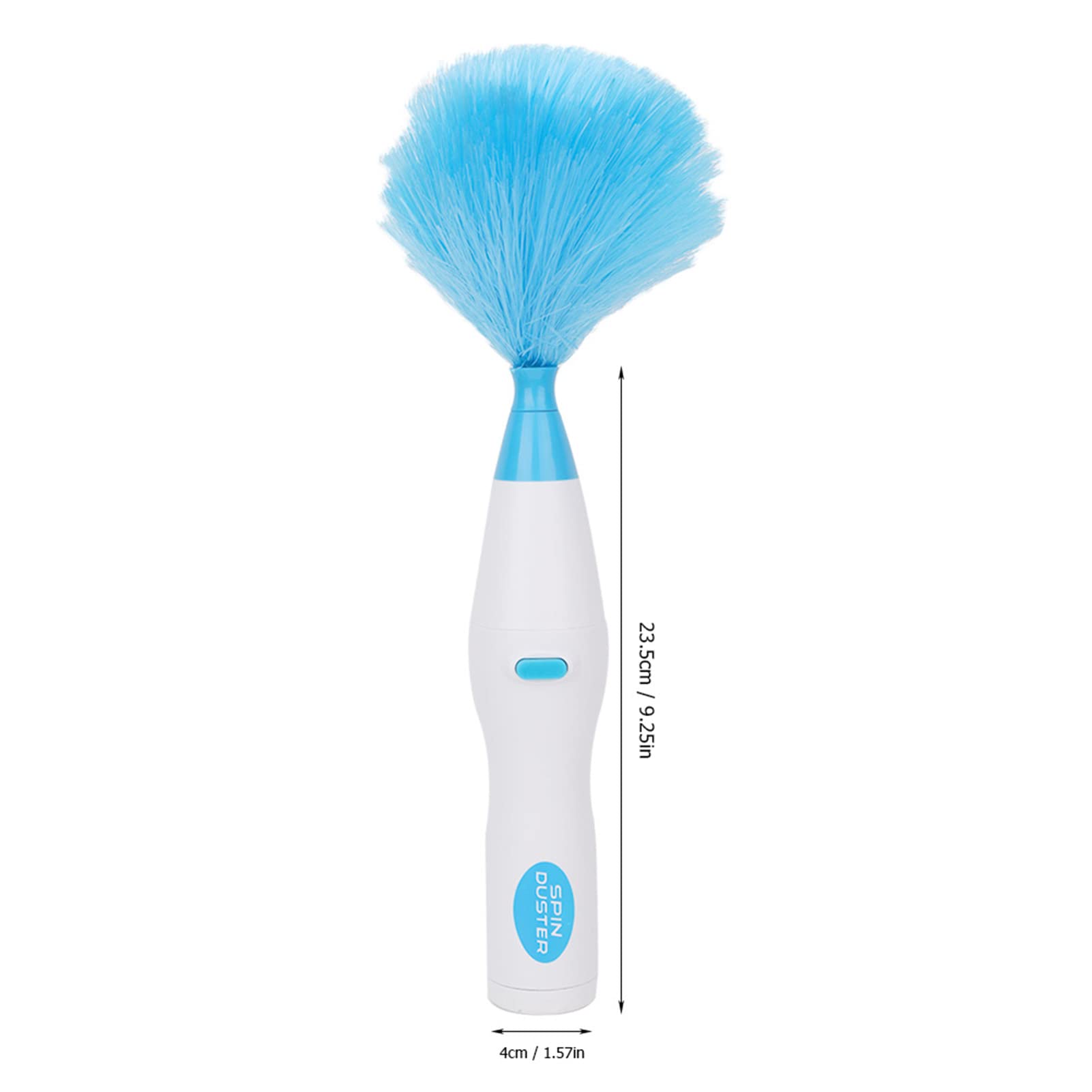180° Spin Electric Duster - Bendable Cleaning Brush for Windows, Blinds & Furniture | Rechargeable Feather Duster for Home & Office | Perfect for Dusting Ceiling Fans, Baseboards & Hard-to-Reach Areas