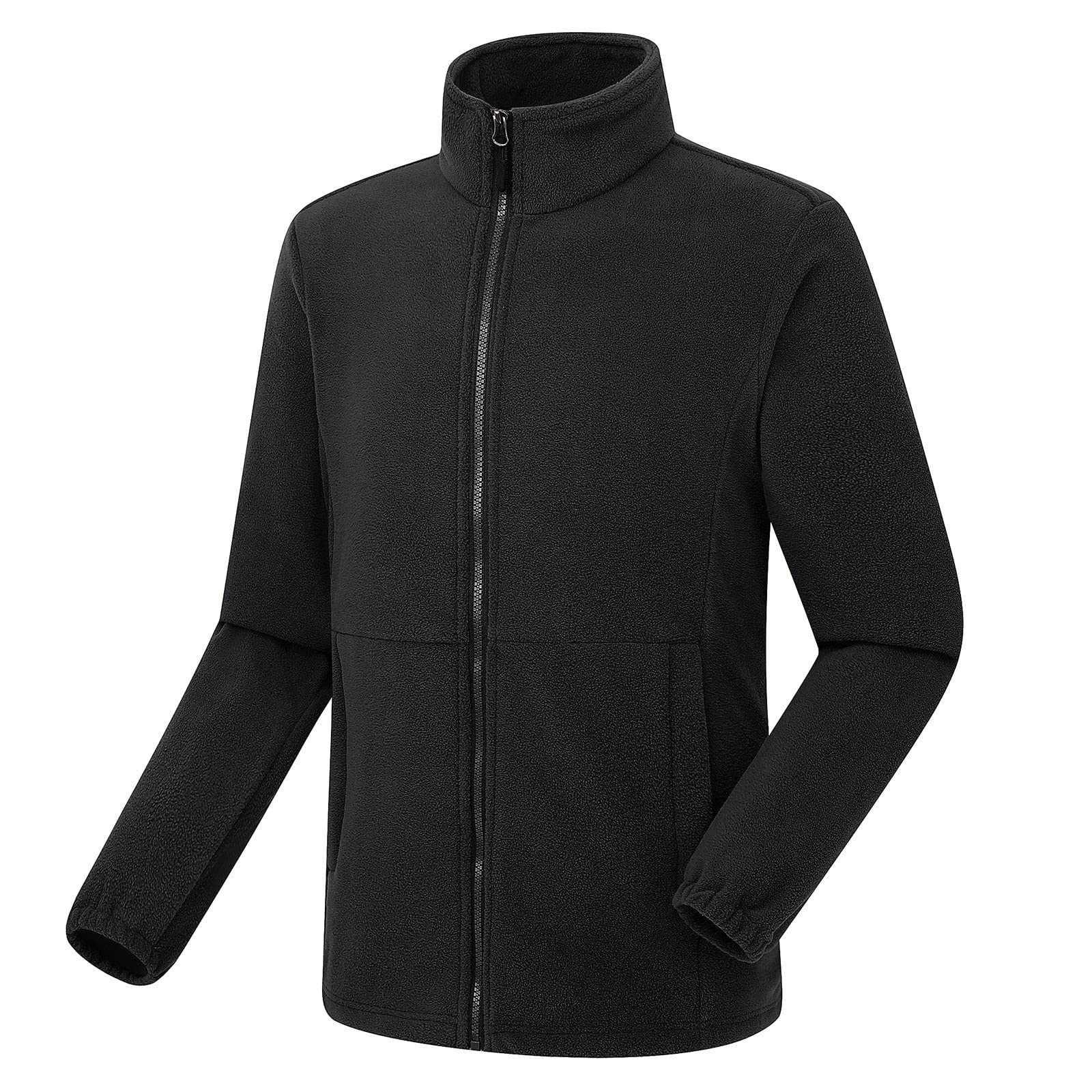 Women's Hooded Fleece Jacket - Warm Winter Coat with Quilted Design, Long Sleeve & Zipper Pockets | Perfect for Outdoor Activities, Hiking & Cold Weather Fashion