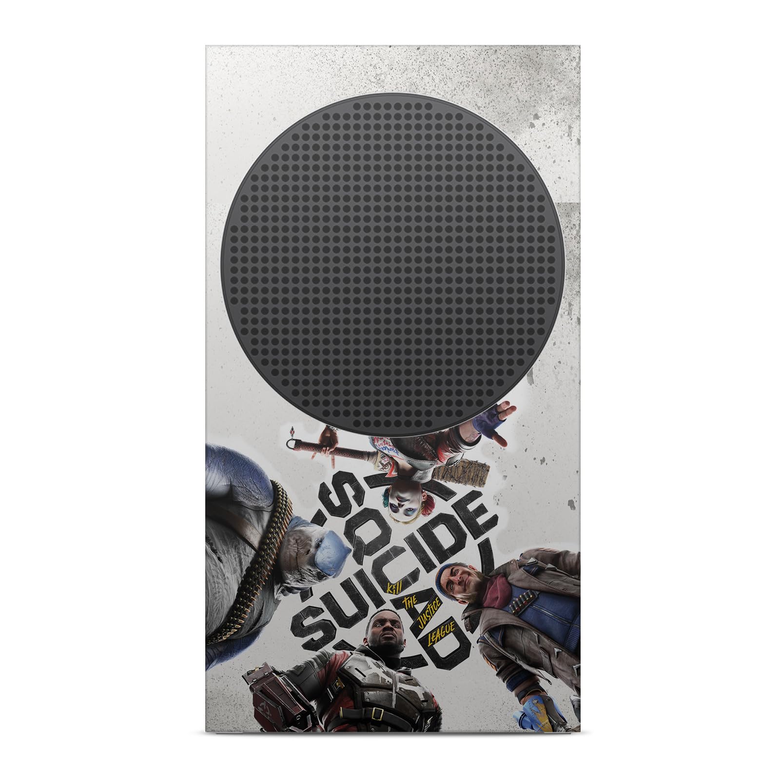 Official Suicide Squad: Kill The Justice League Poster Key Art Vinyl Skin Gaming Sticker Decal Cover Compatible with Xbox Series S Console & Controller Bundle - Perfect for Gamers & Collectors