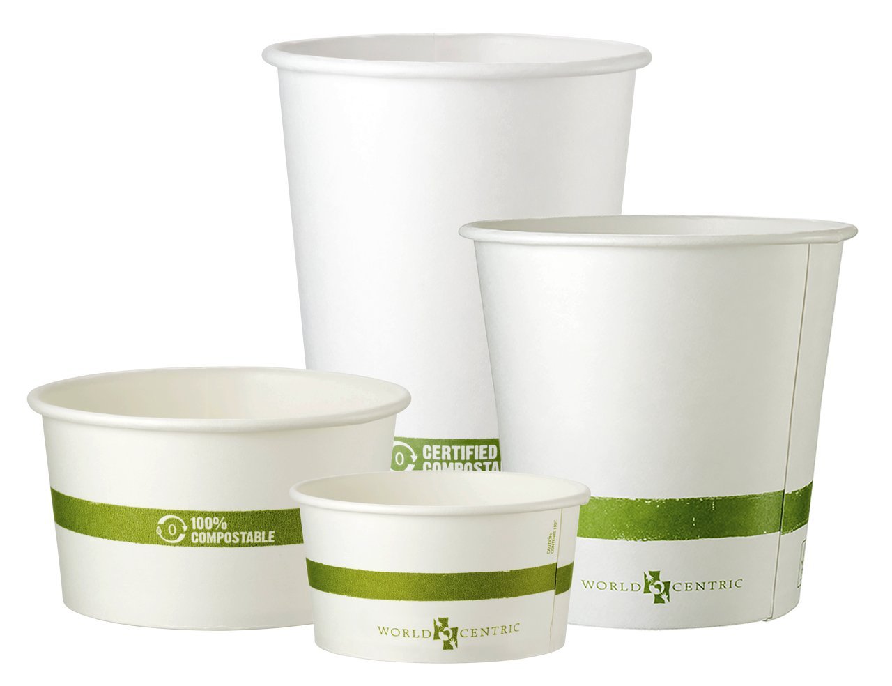8 oz. Eco-Friendly Paper/PLA Bowls - 1000 Pack | Biodegradable Disposable Bowls for Parties, Picnics & Takeout | BPA-Free Compostable Food Containers