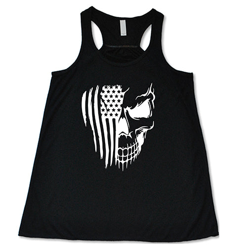 Skull Flag T-Shirt - Gothic Punk Graphic Tee for Men & Women | Perfect for Concerts, Halloween & Streetwear Fashion