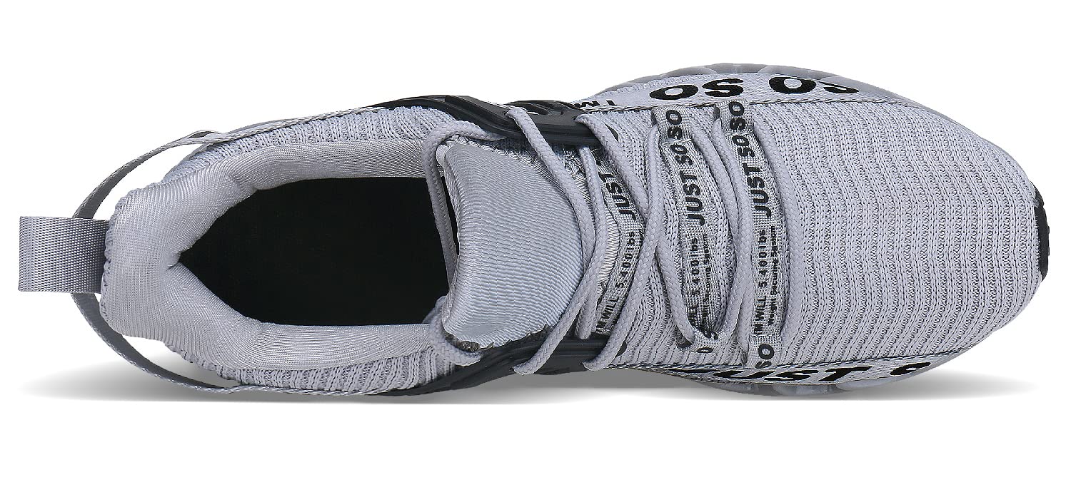 WONESION Men's Breathable Walking Shoes - Lightweight Tennis & Running Sneakers for Men - Fashionable Blade Design for Gym, Workout & Casual Wear