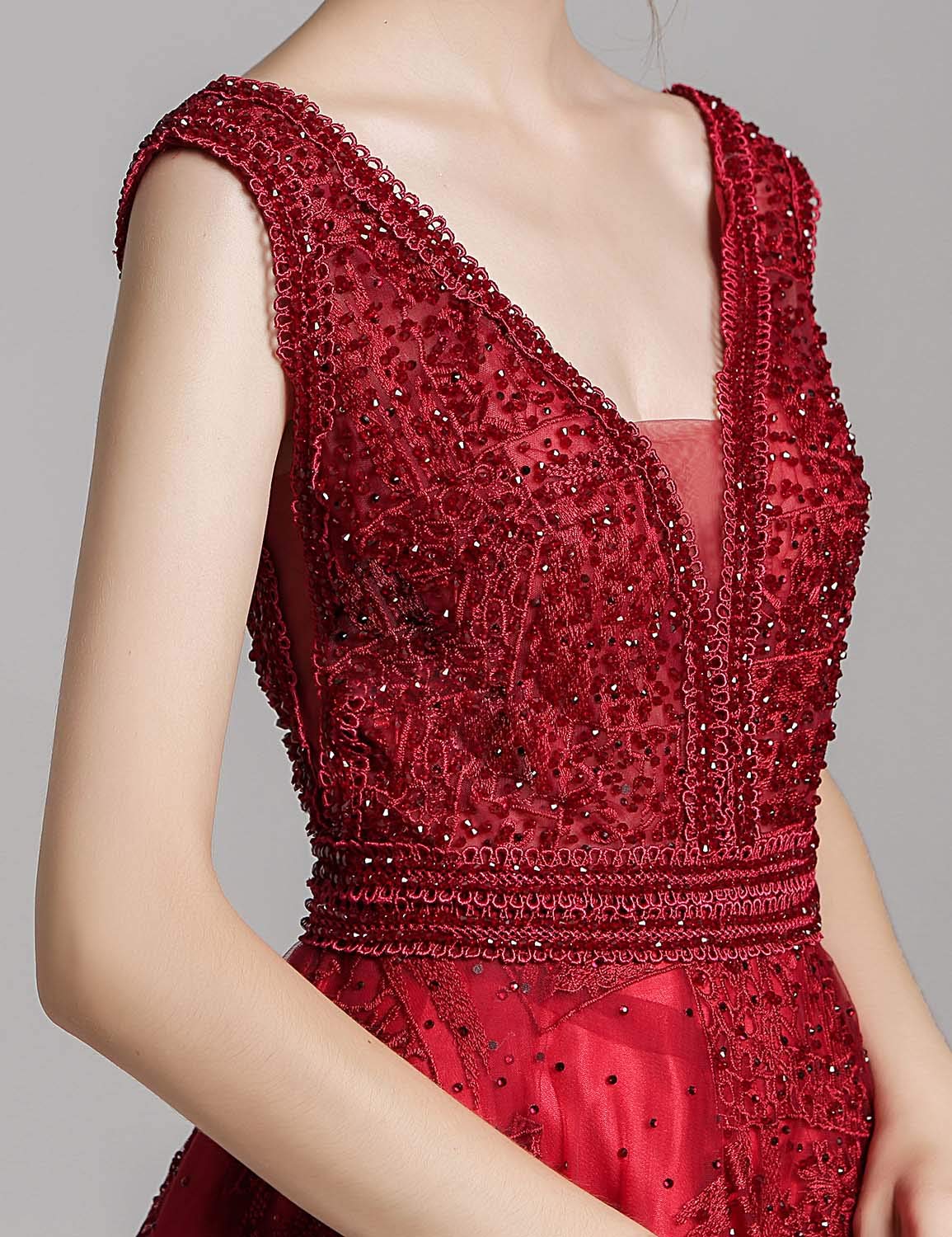 Elegant A-Line Long Prom Dress for Women 2024 | Belle House Formal Evening Gown for Parties, Dances & Special Occasions
