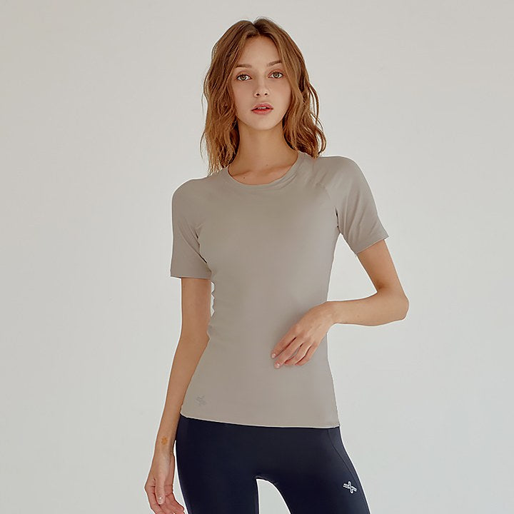 Slim Fit Short Sleeve T-Shirt for Men - Comfortable & Breathable In Pad Design - Perfect for Gym, Workout & Casual Wear