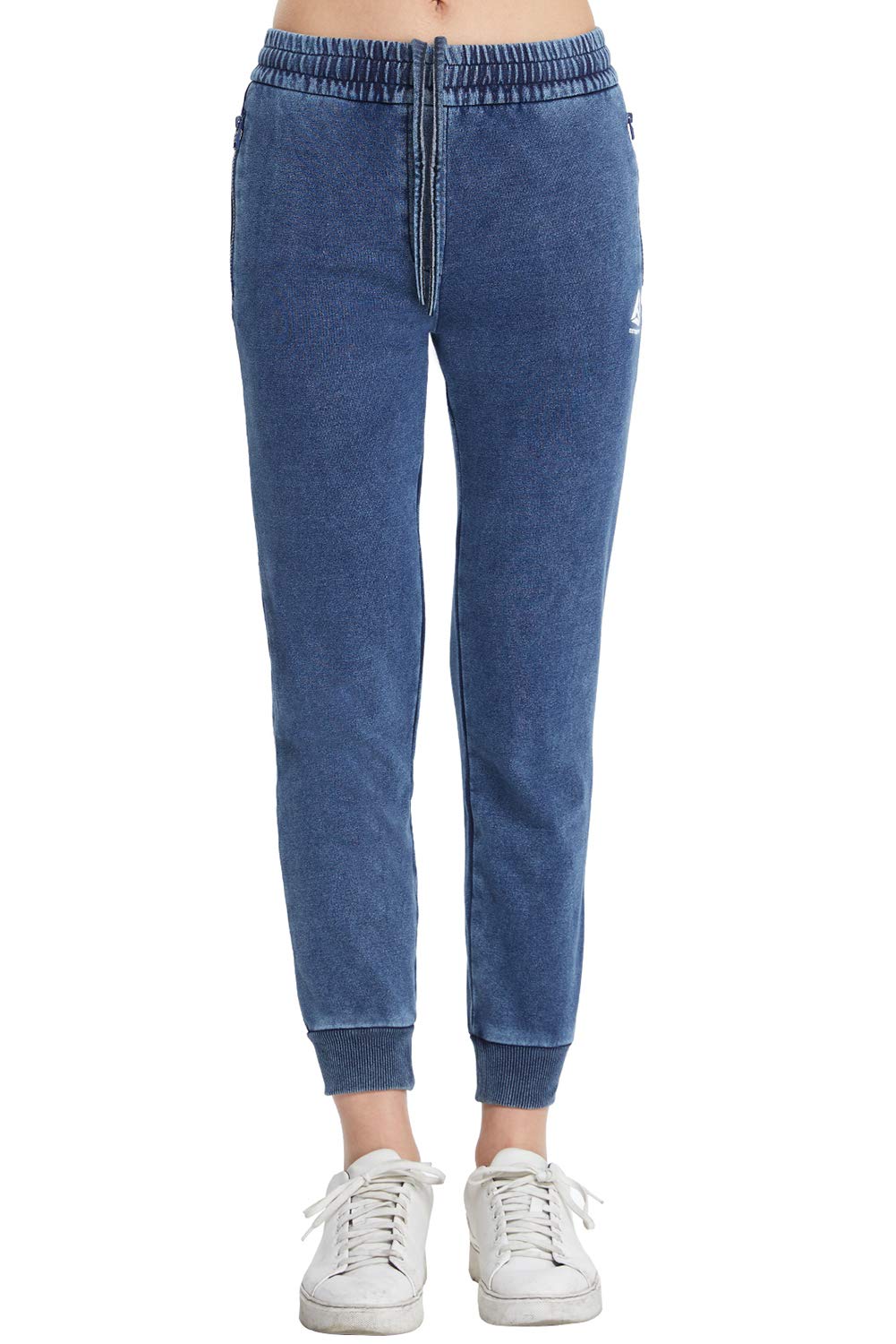 Extreme Pop Women's Slim Fit Fleece Joggers - Athletic Training Sweatpants & Leggings (XS-XXL) | Gym, Yoga, Running & Lounge Wear