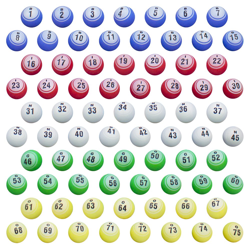Premium Professional Jumbo Bingo Set with 19