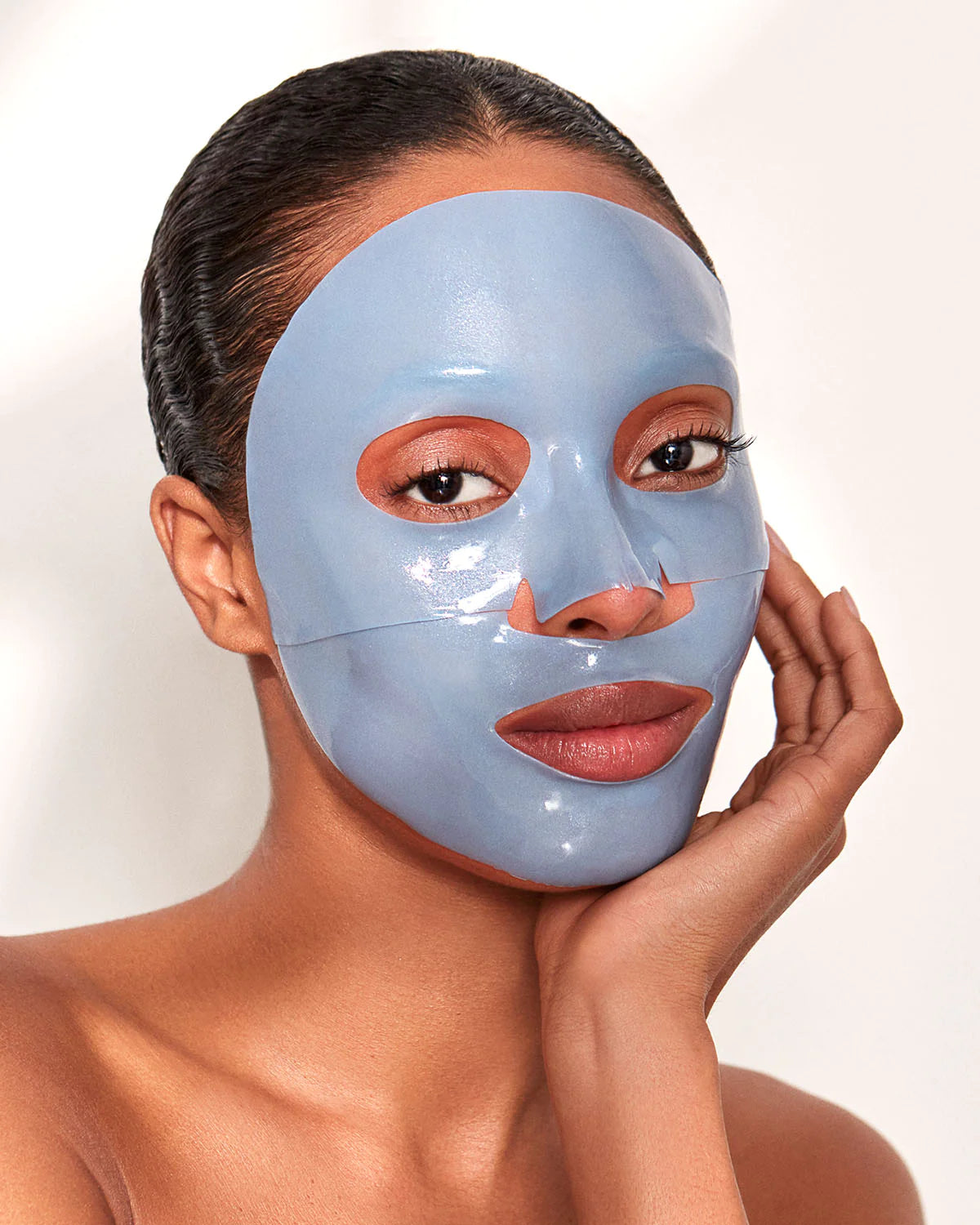 Cryo De-Puffing Energy Facial Mask - Anti-Aging & Hydrating Sheet Mask Set (5-Pack or 3-Pack) for Glowing Skin - Perfect for Morning Routine & Post-Workout Recovery