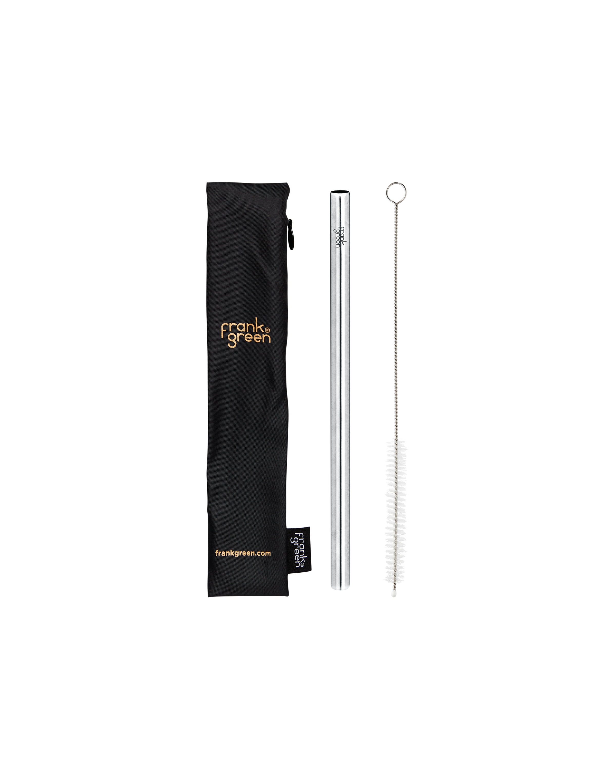Eco-Friendly Jumbo Reusable Straws Pack - 12